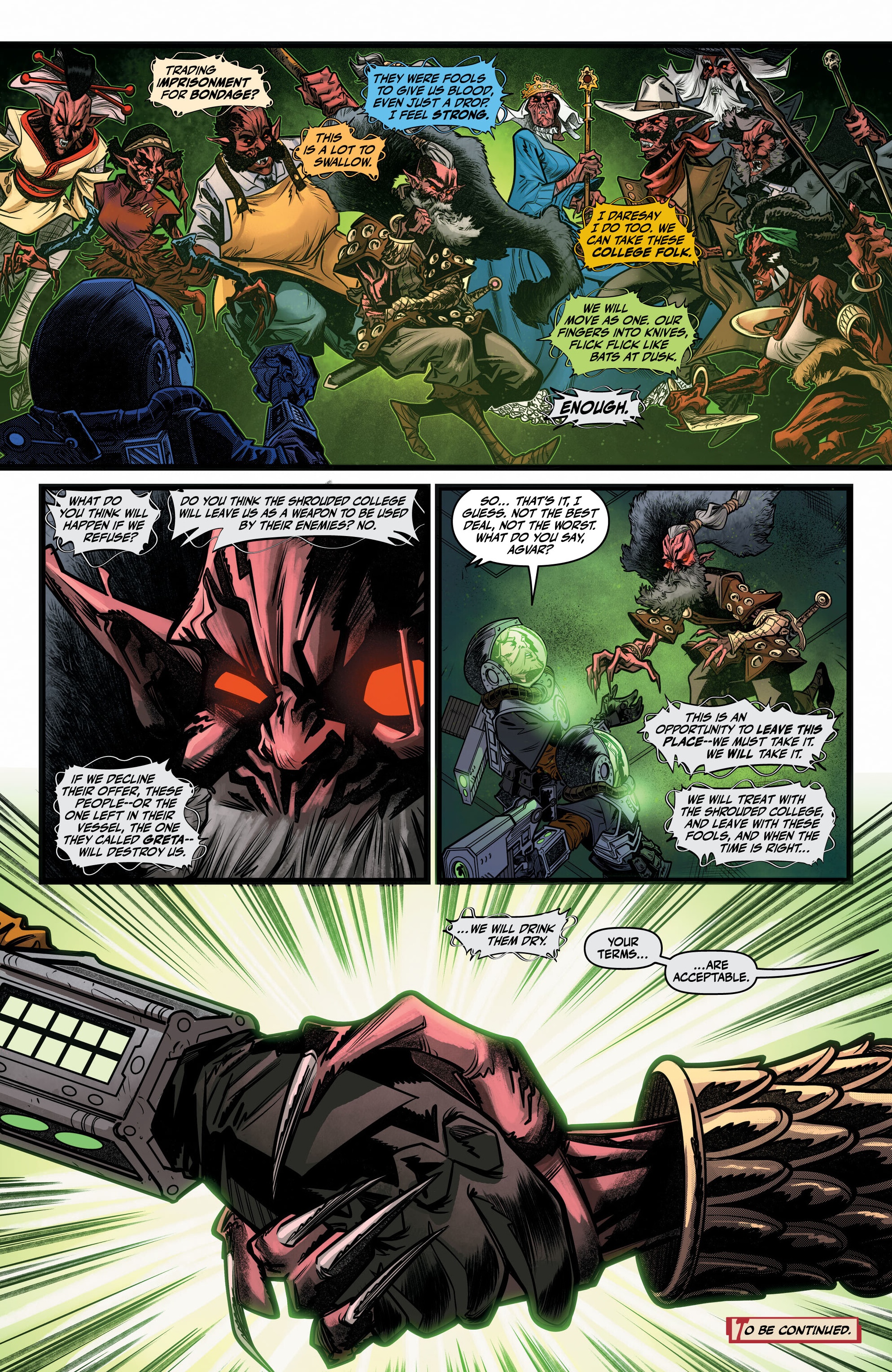 Read online The Bloody Dozen: A Tale of the Shrouded College comic -  Issue #3 - 20