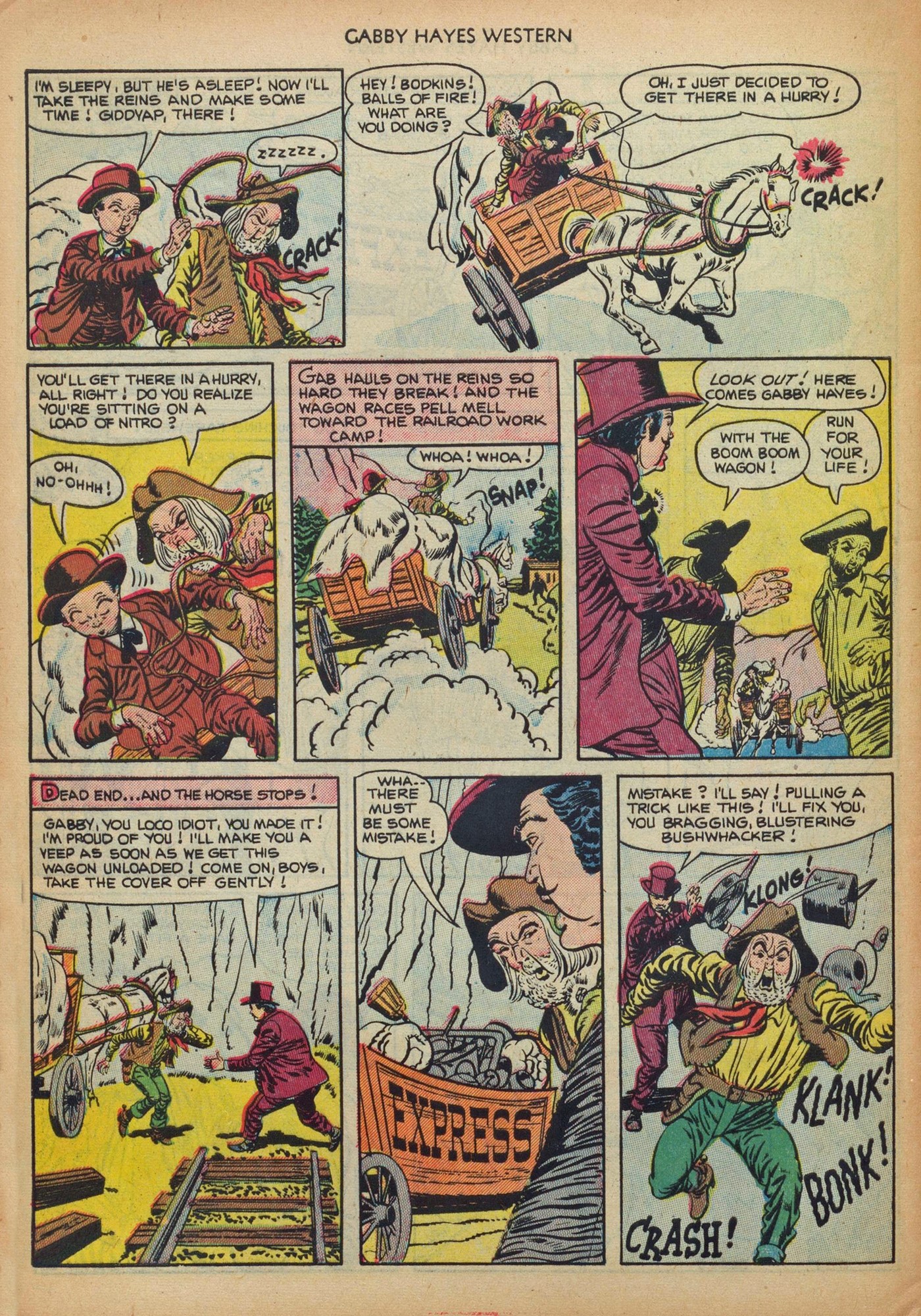 Read online Gabby Hayes Western comic -  Issue #44 - 32