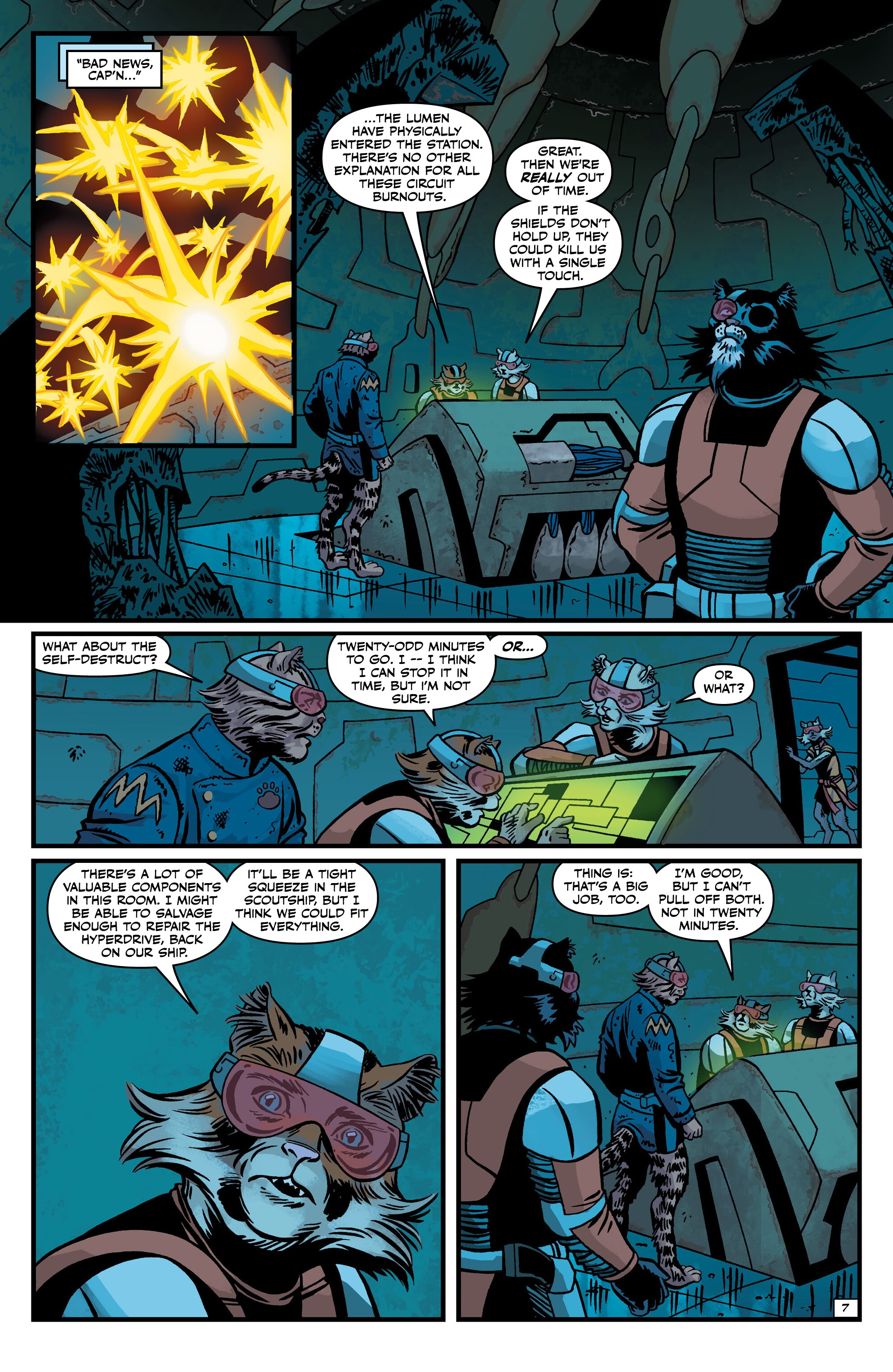 Read online Captain Ginger: The Last Feeder comic -  Issue #2 - 9