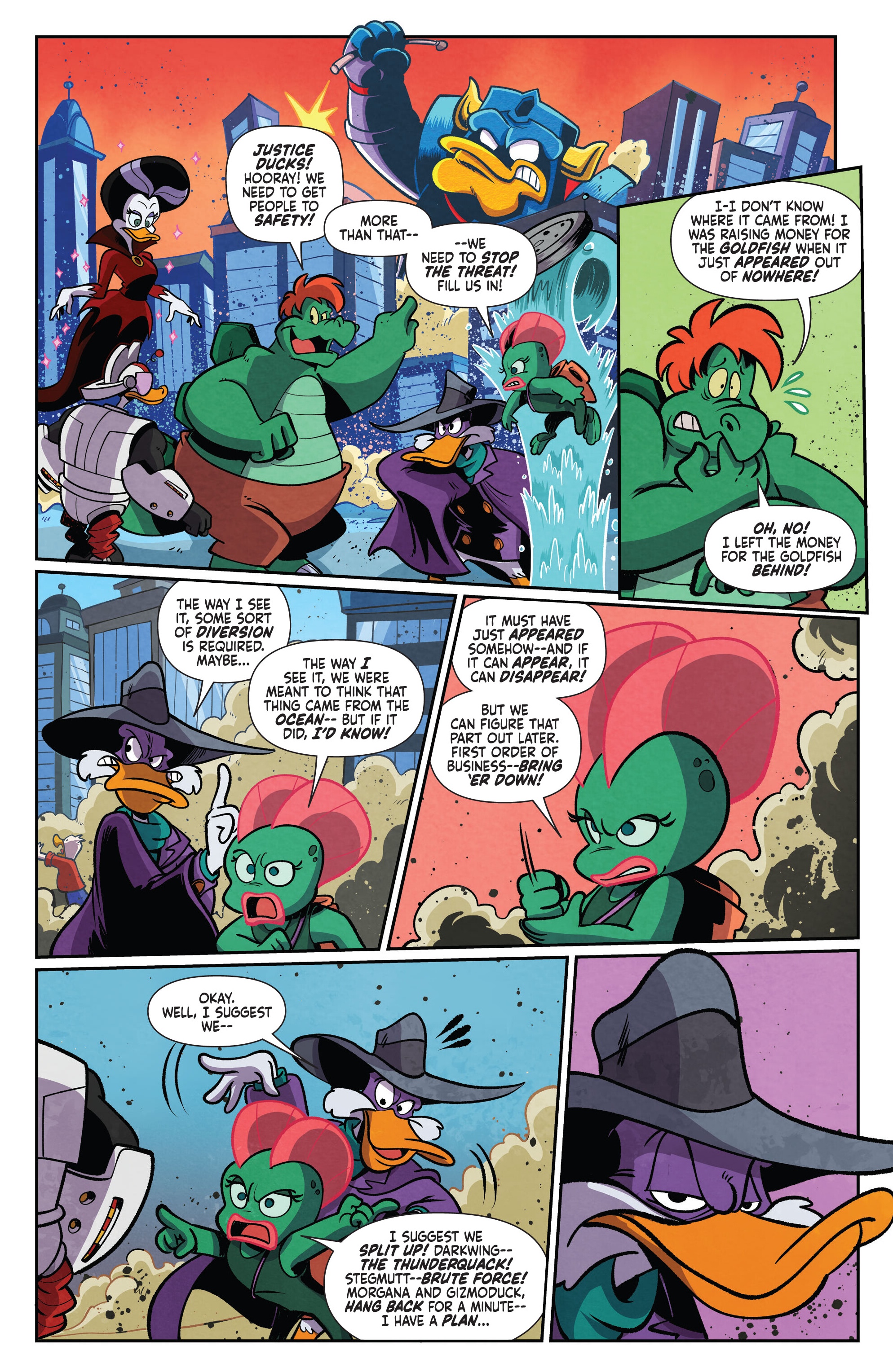 Read online Darkwing Duck: Justice Ducks comic -  Issue #1 - 10