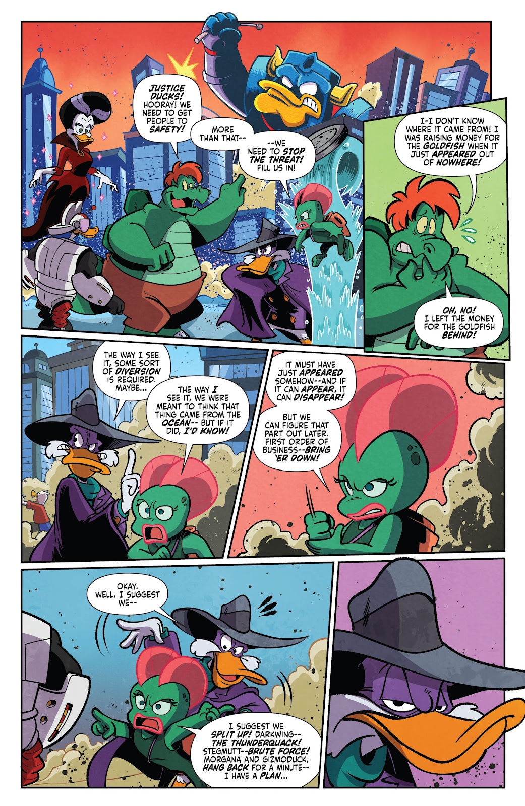 Darkwing Duck: Justice Ducks issue 1 - Page 10