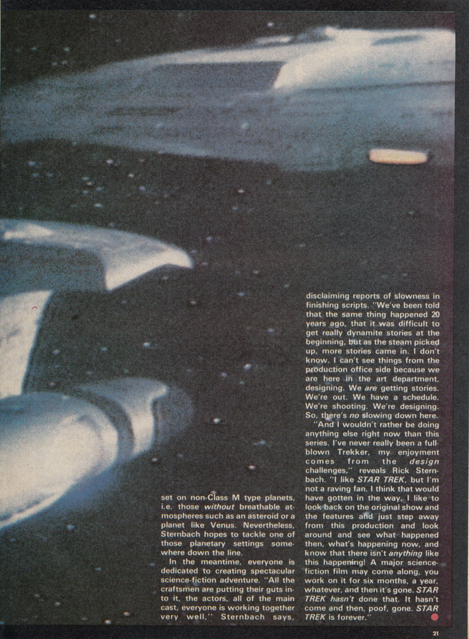 Read online Star Trek The Next Generation (1990) comic -  Issue #18 - 21