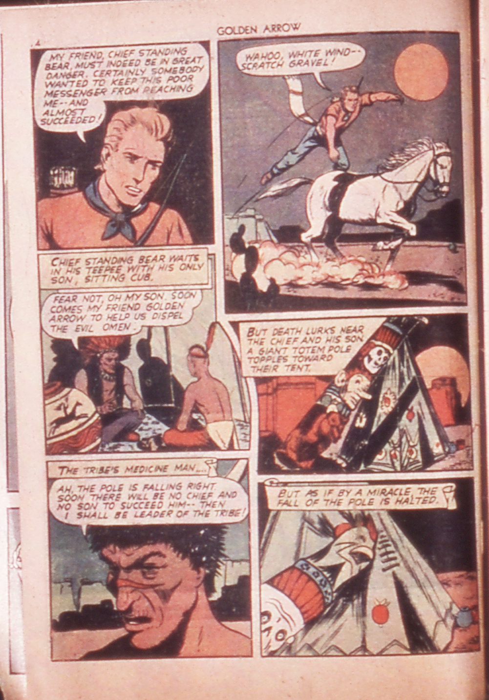 Read online Golden Arrow comic -  Issue #1 - 4