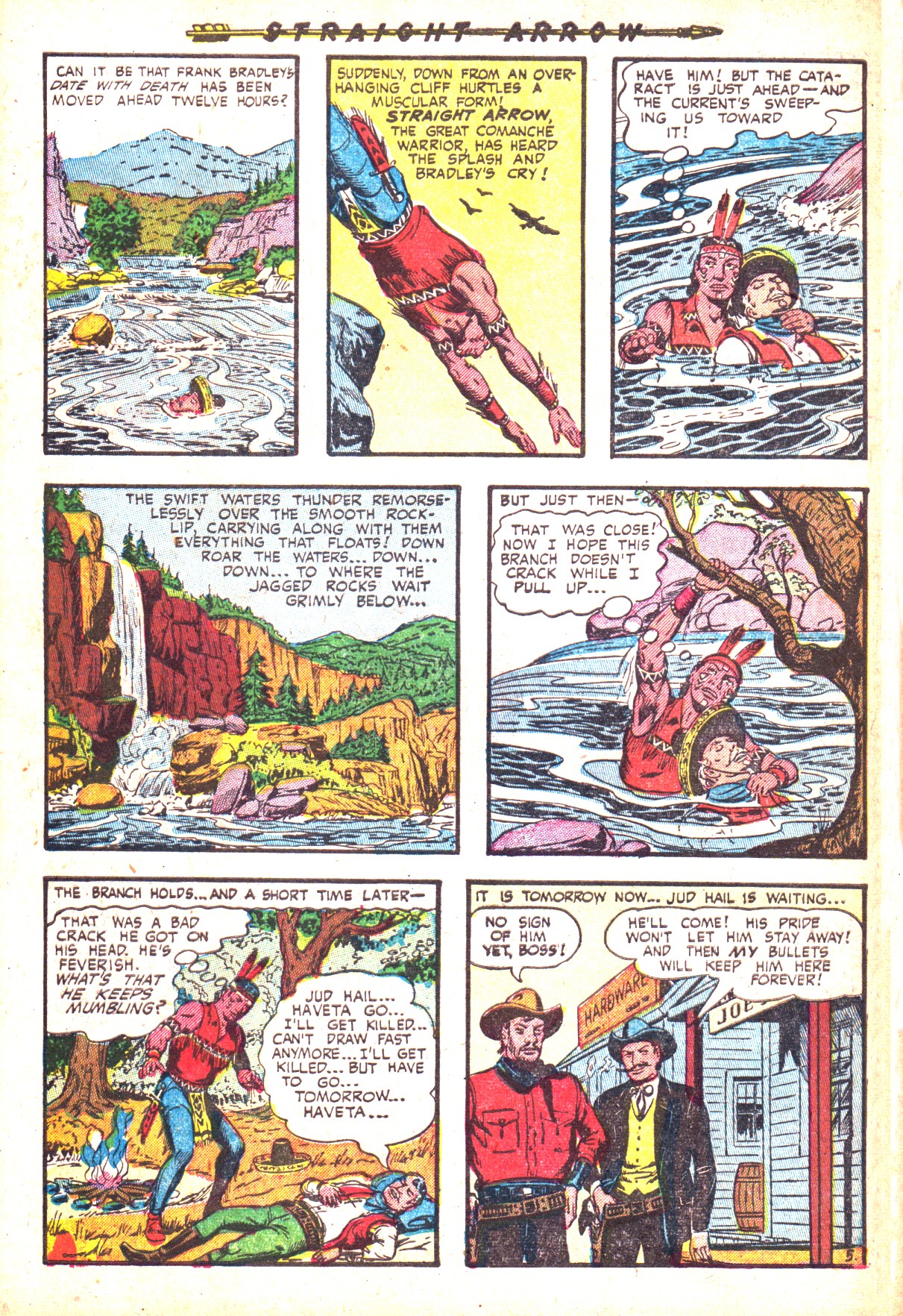 Read online Straight Arrow comic -  Issue #35 - 30