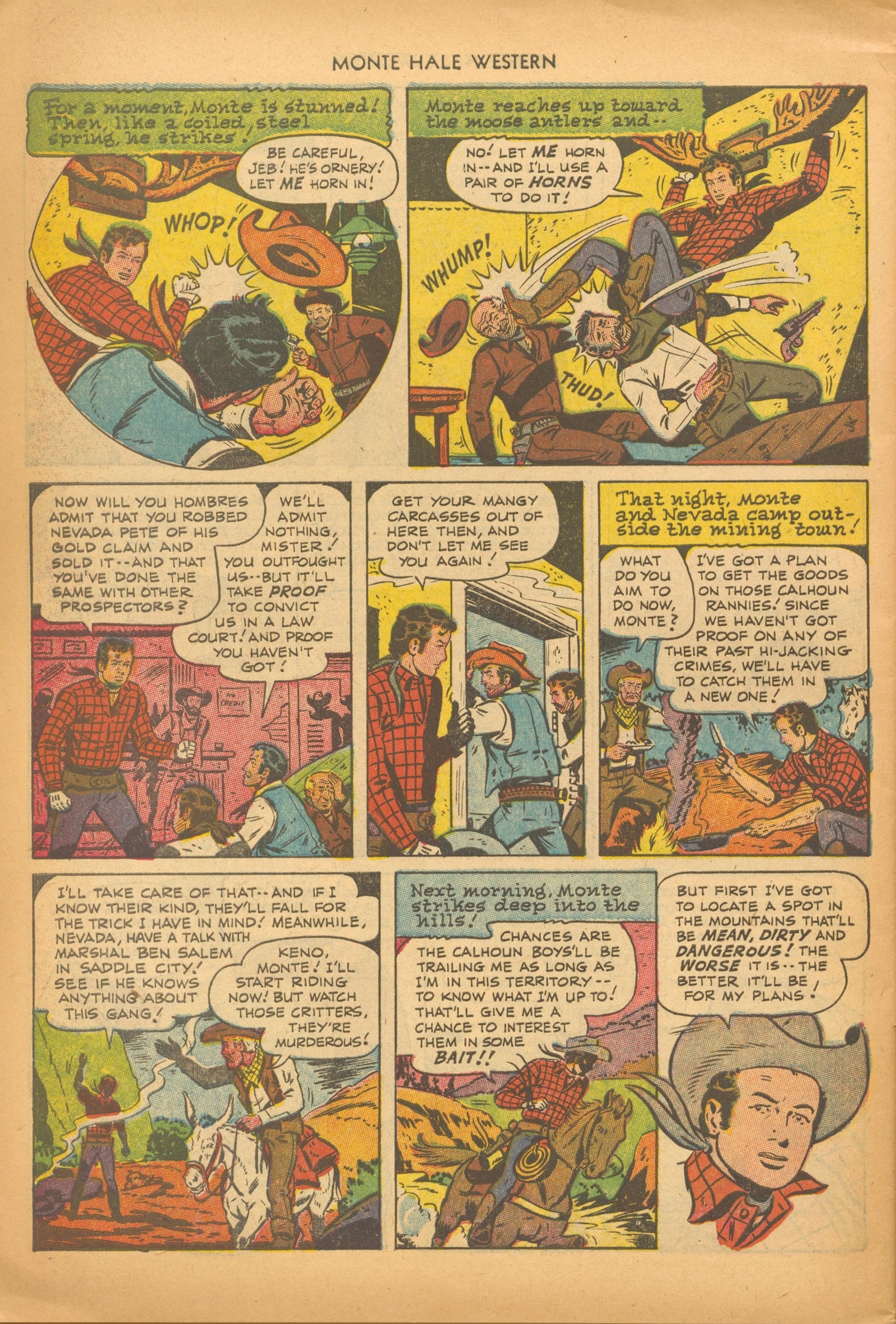 Read online Monte Hale Western comic -  Issue #78 - 30