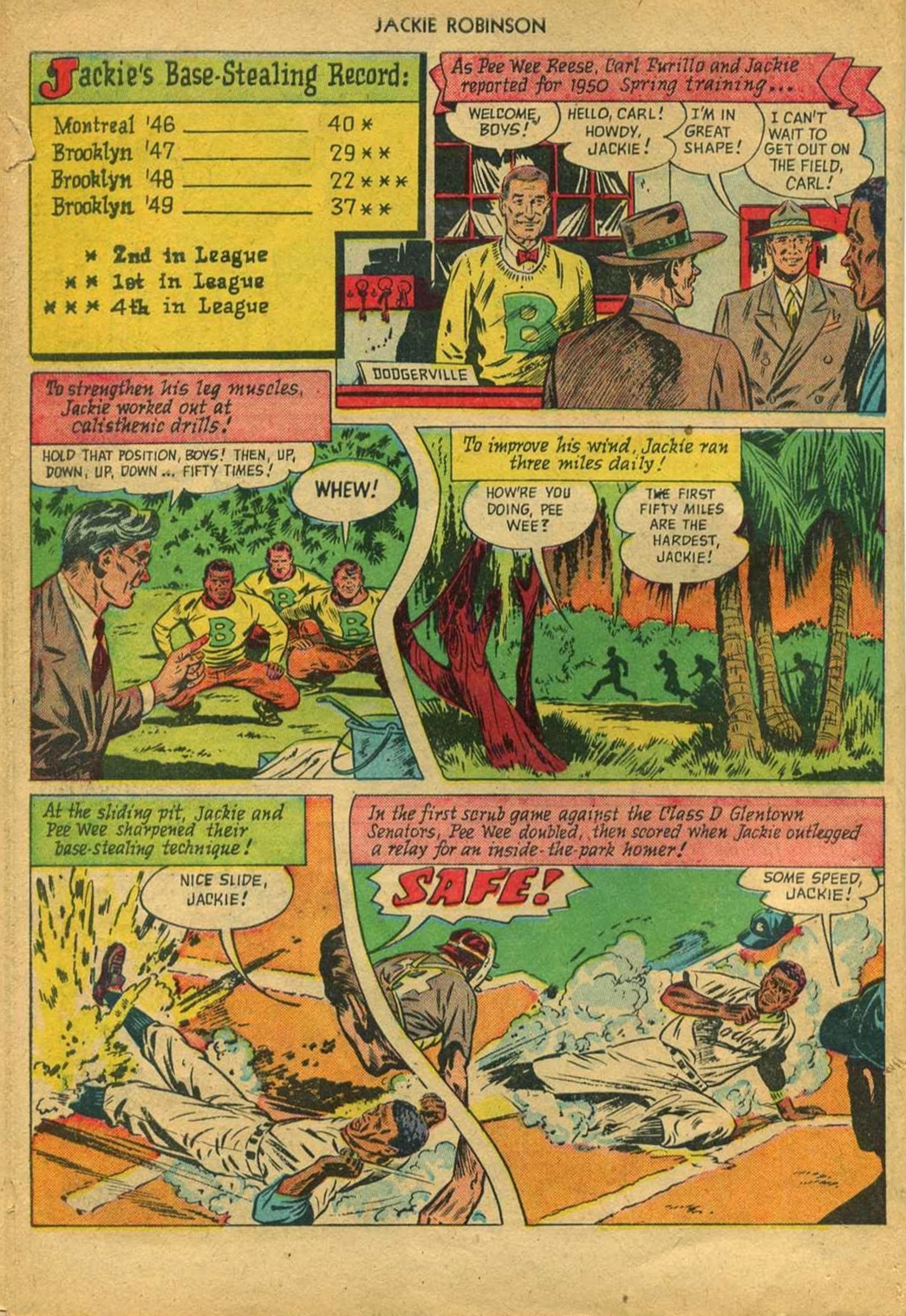 Read online Jackie Robinson comic -  Issue #3 - 30