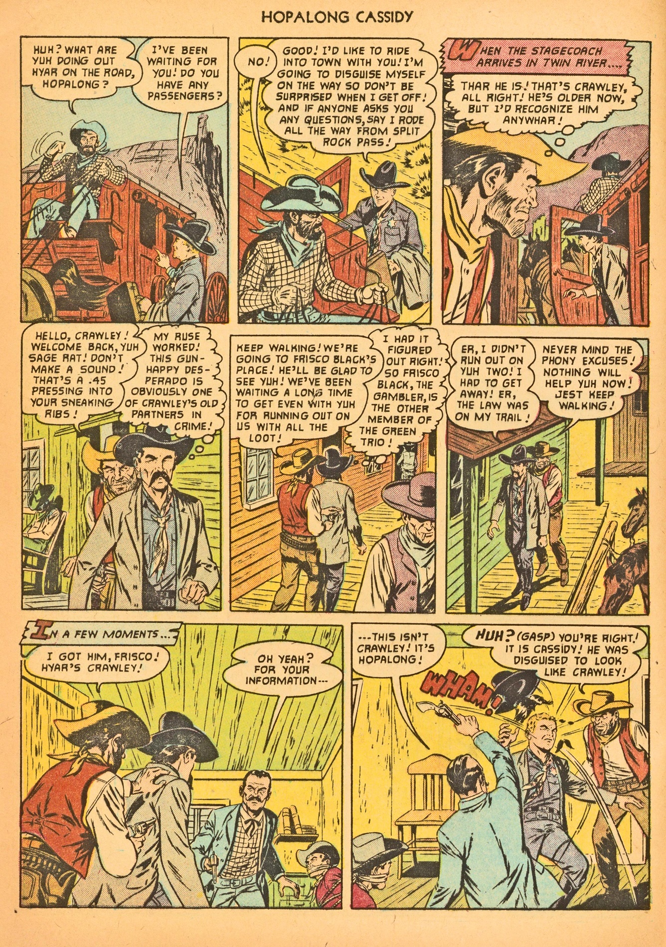 Read online Hopalong Cassidy comic -  Issue #66 - 8