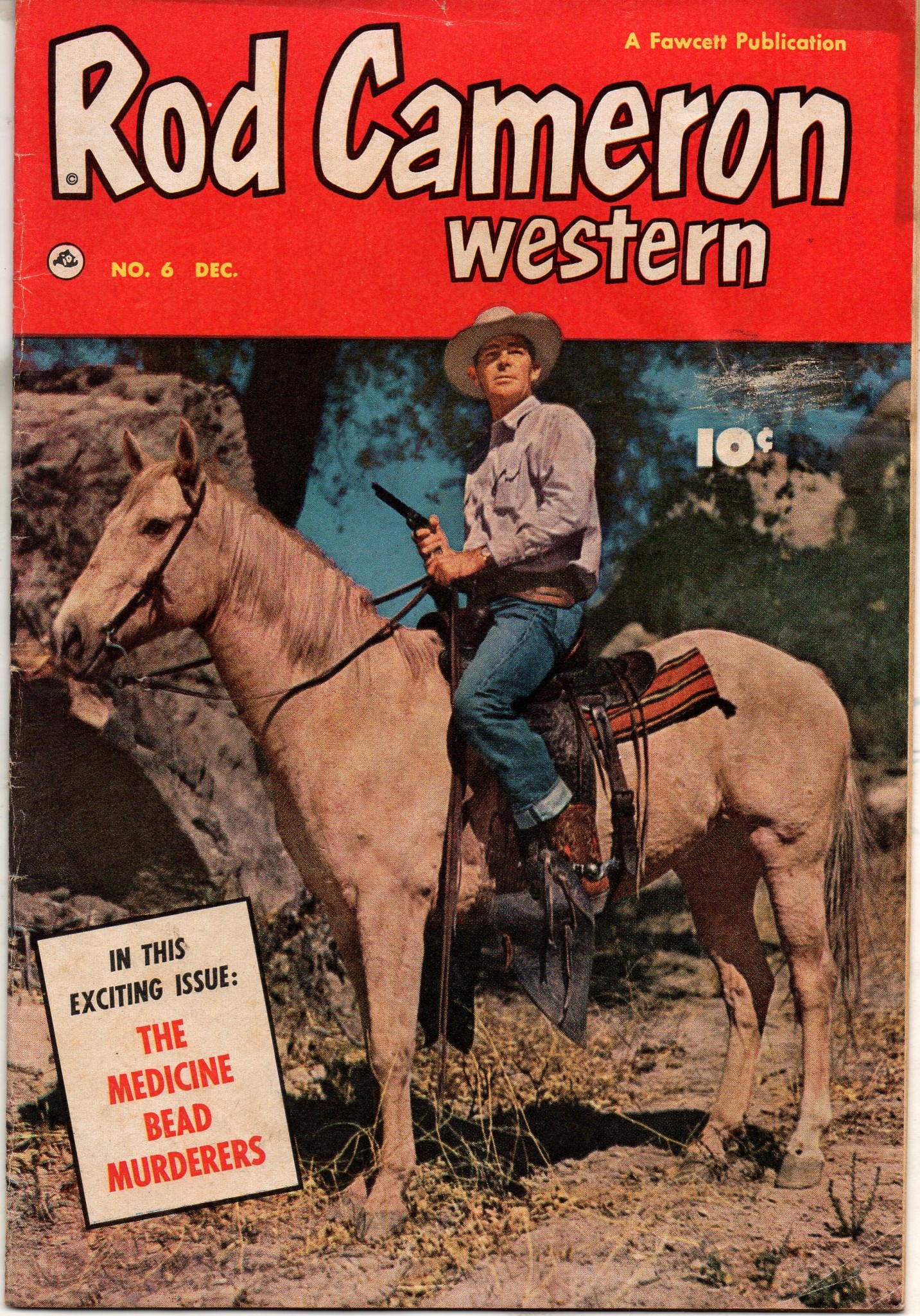 Read online Rod Cameron Western comic -  Issue #6 - 1