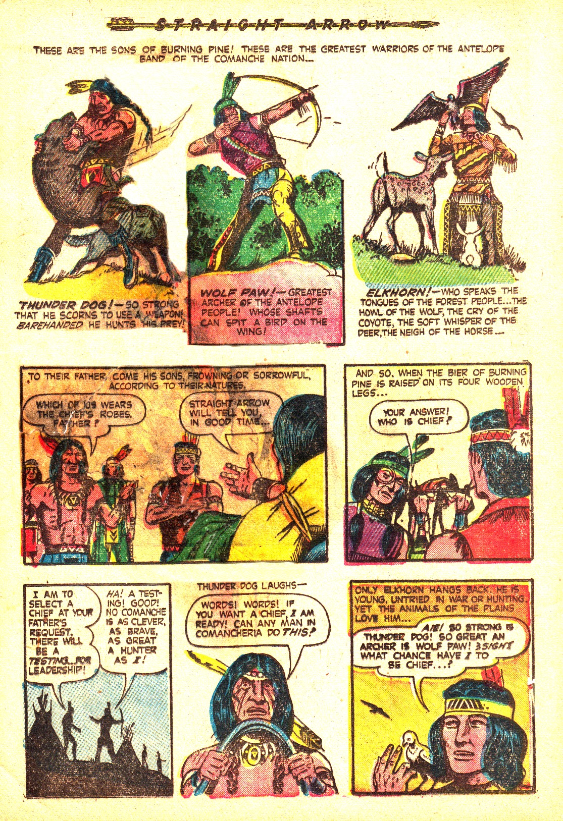 Read online Straight Arrow comic -  Issue #26 - 4