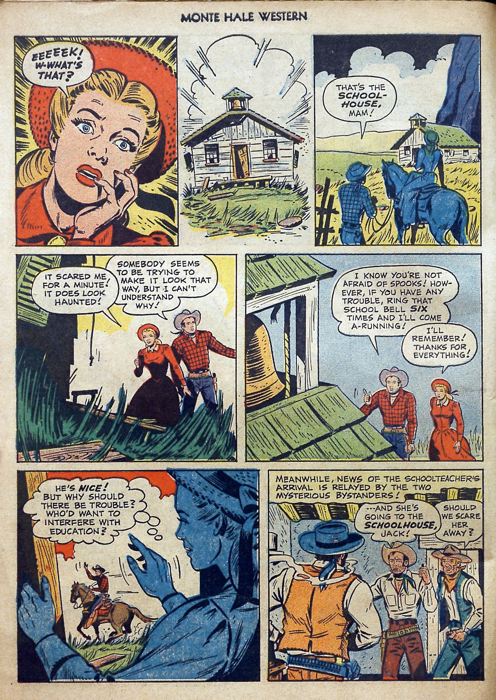 Read online Monte Hale Western comic -  Issue #46 - 6