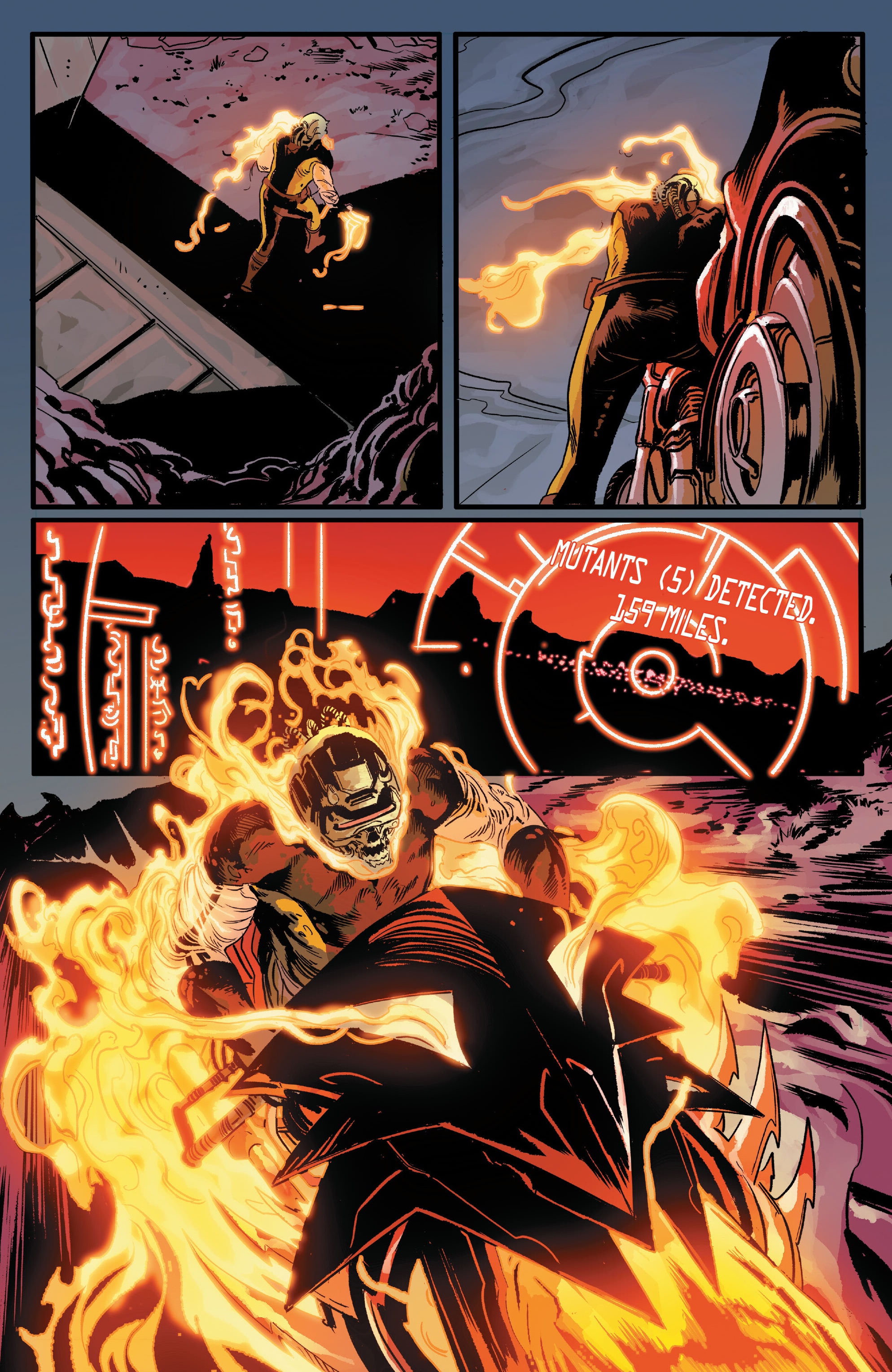 Read online Ghost Rider/Wolverine: Weapons of Vengeance comic -  Issue # TPB - 77