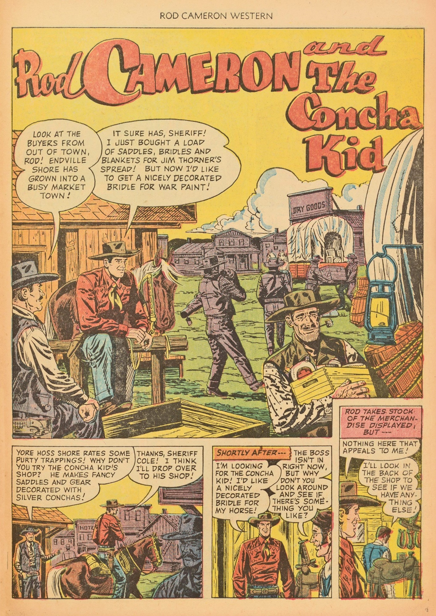 Read online Rod Cameron Western comic -  Issue #14 - 27