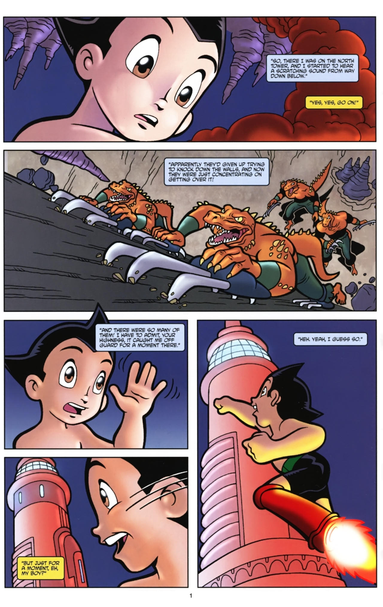 Read online Astro Boy: The Movie: Official Movie Prequel comic -  Issue #3 - 3