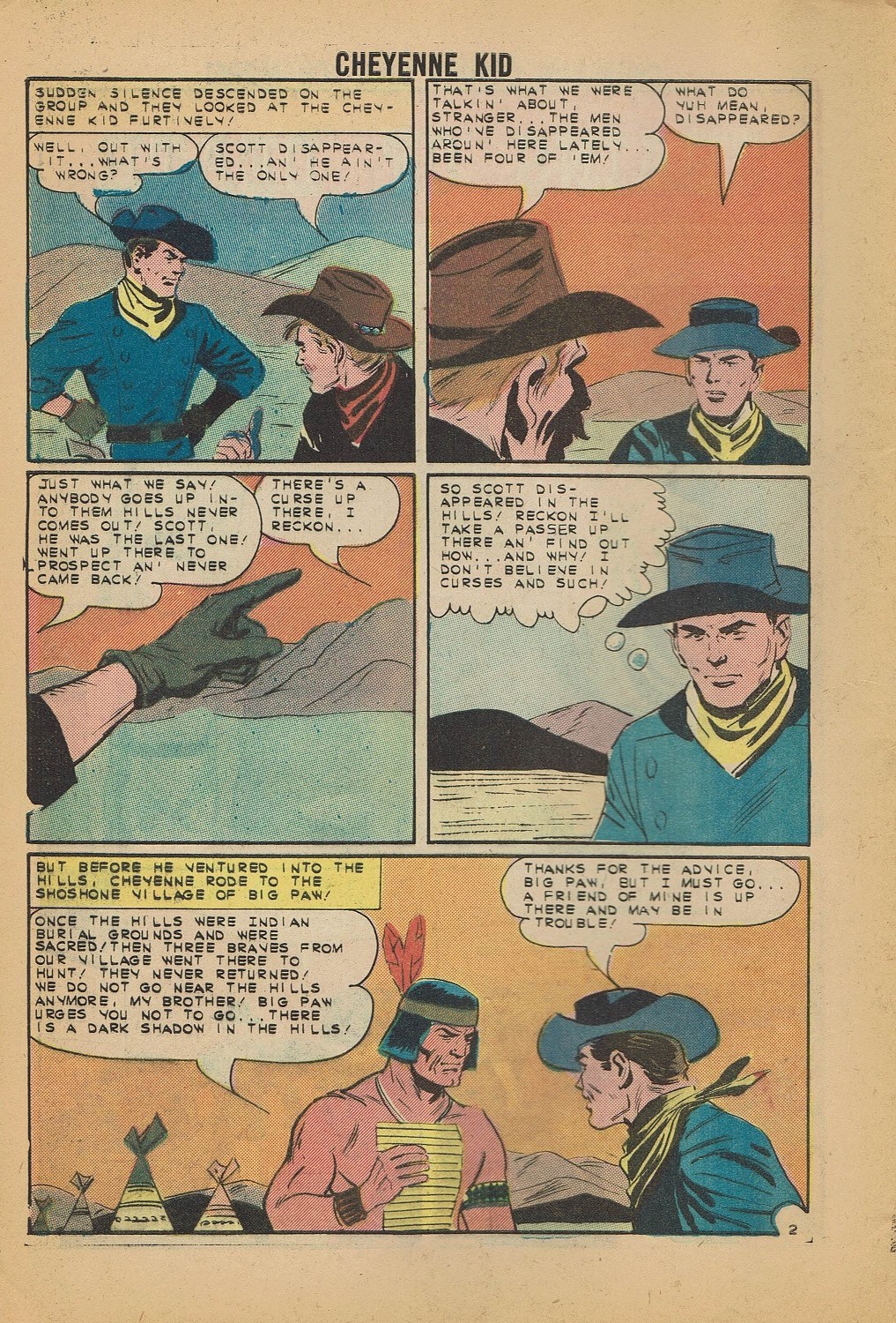 Read online Cheyenne Kid comic -  Issue #45 - 4