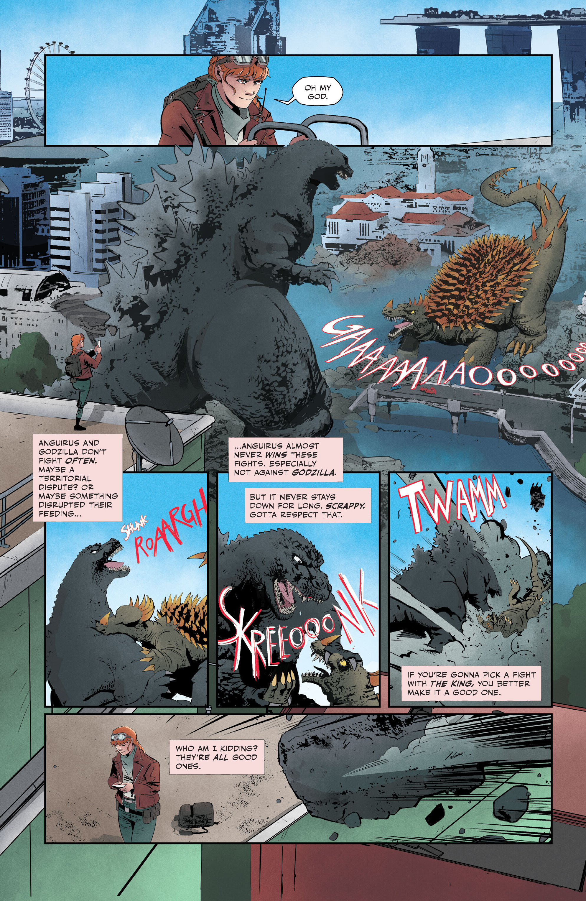 Read online Godzilla: Valentines Day Special comic -  Issue # Full - 8