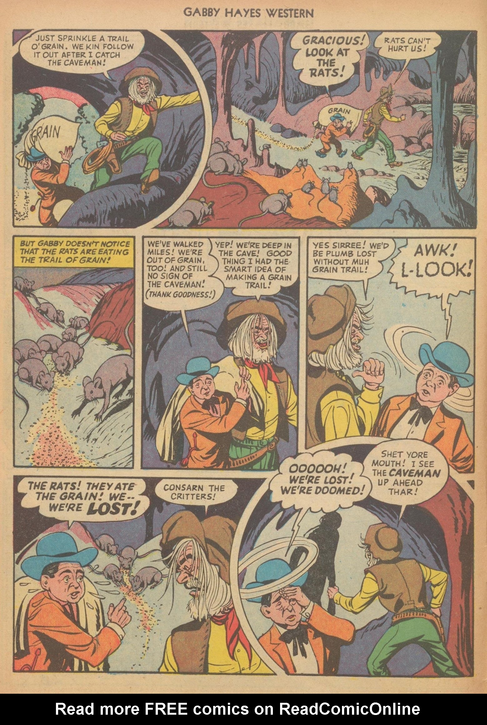 Read online Gabby Hayes Western comic -  Issue #6 - 6
