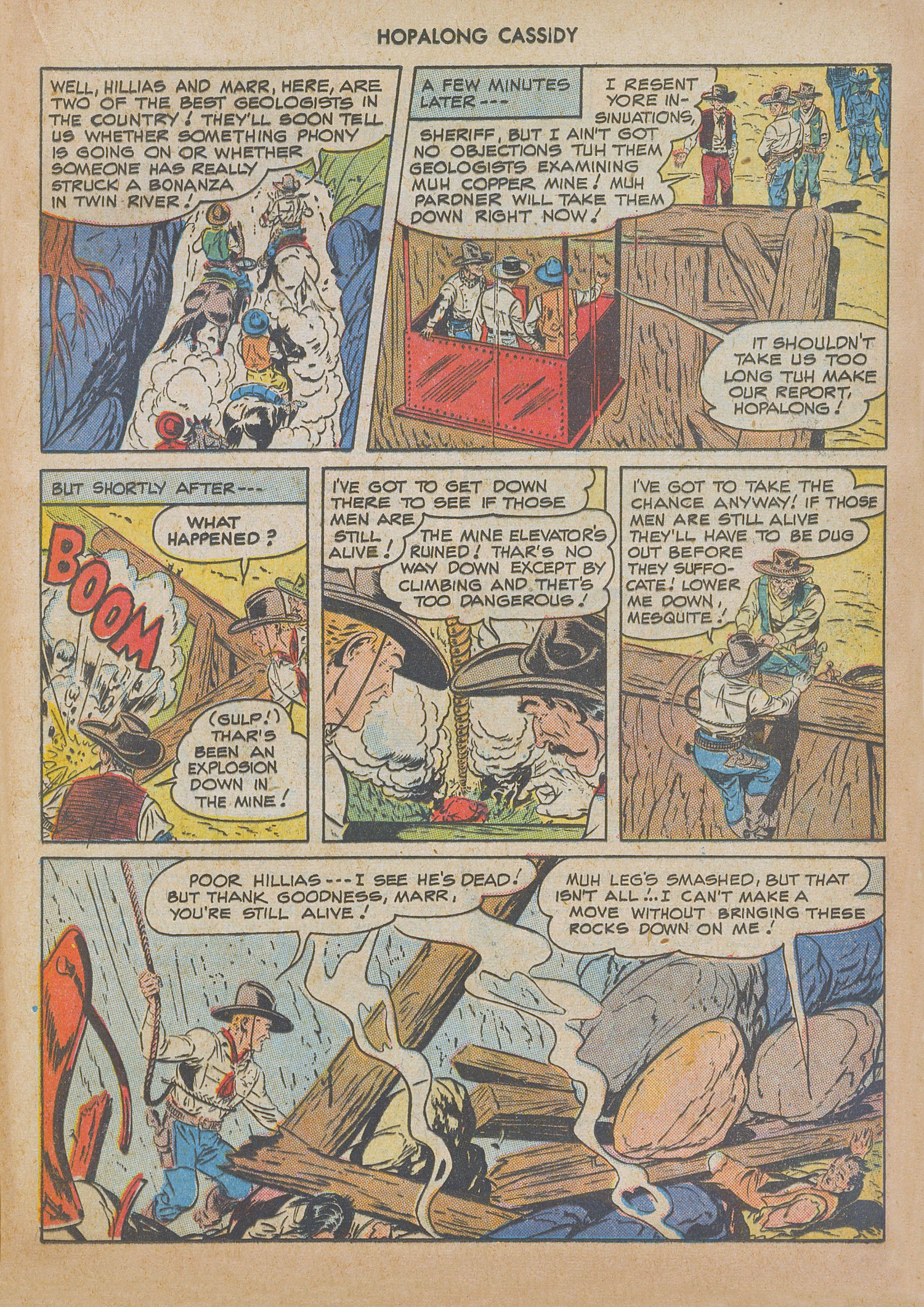 Read online Hopalong Cassidy comic -  Issue #25 - 17