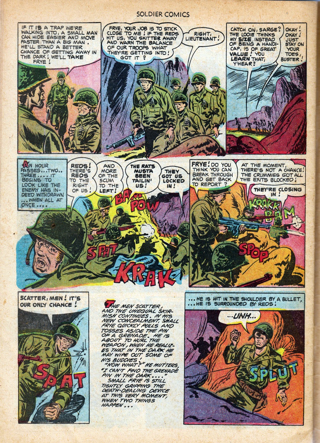 Read online Soldier Comics comic -  Issue #7 - 30