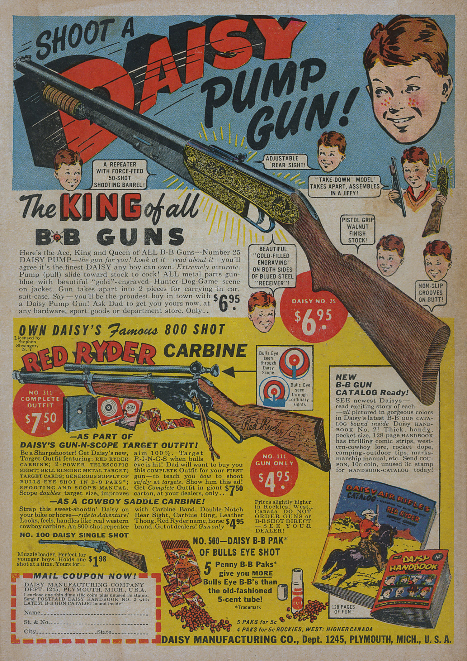 Read online Monte Hale Western comic -  Issue #47 - 52