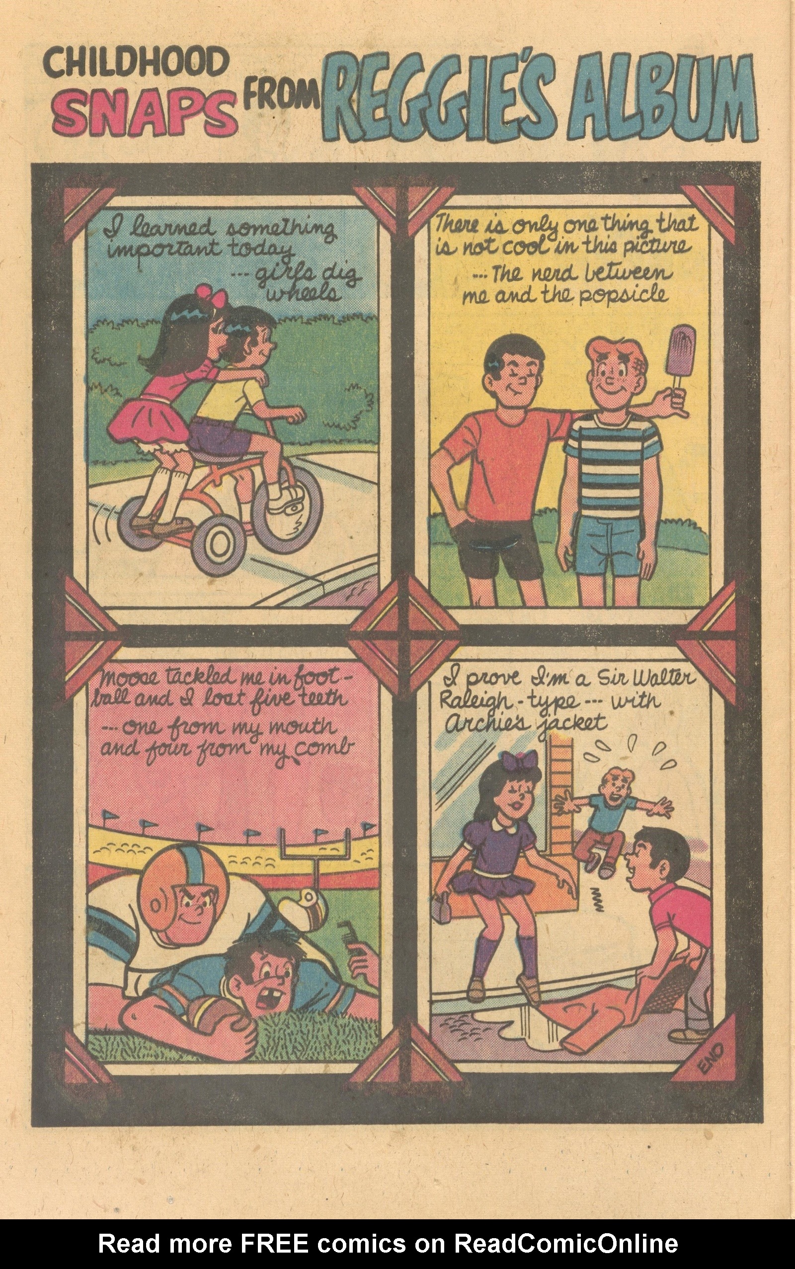 Read online Reggie's Wise Guy Jokes comic -  Issue #44 - 32