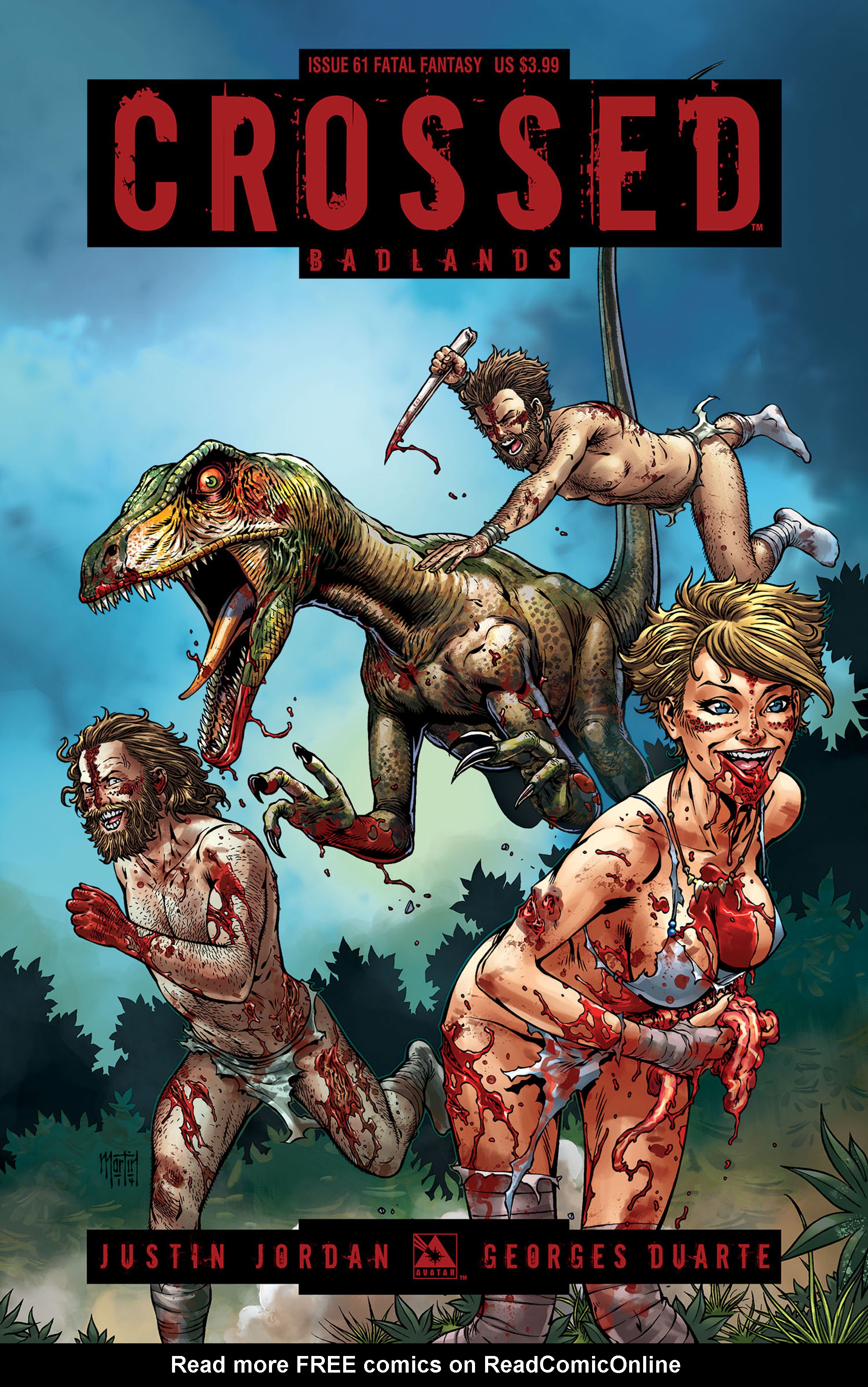 Read online Crossed: Badlands comic -  Issue #61 - 2
