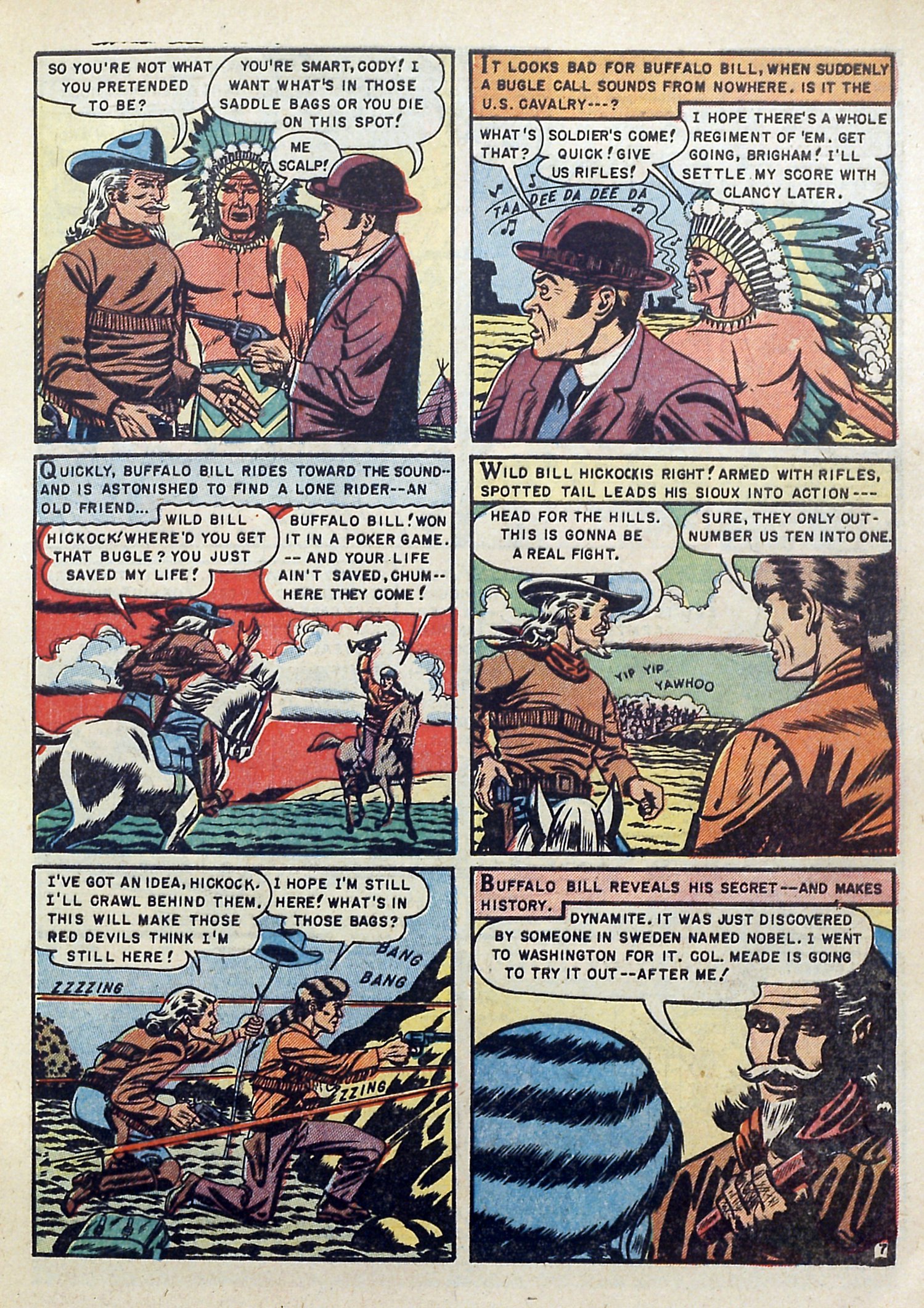 Read online Buffalo Bill comic -  Issue #5 - 9