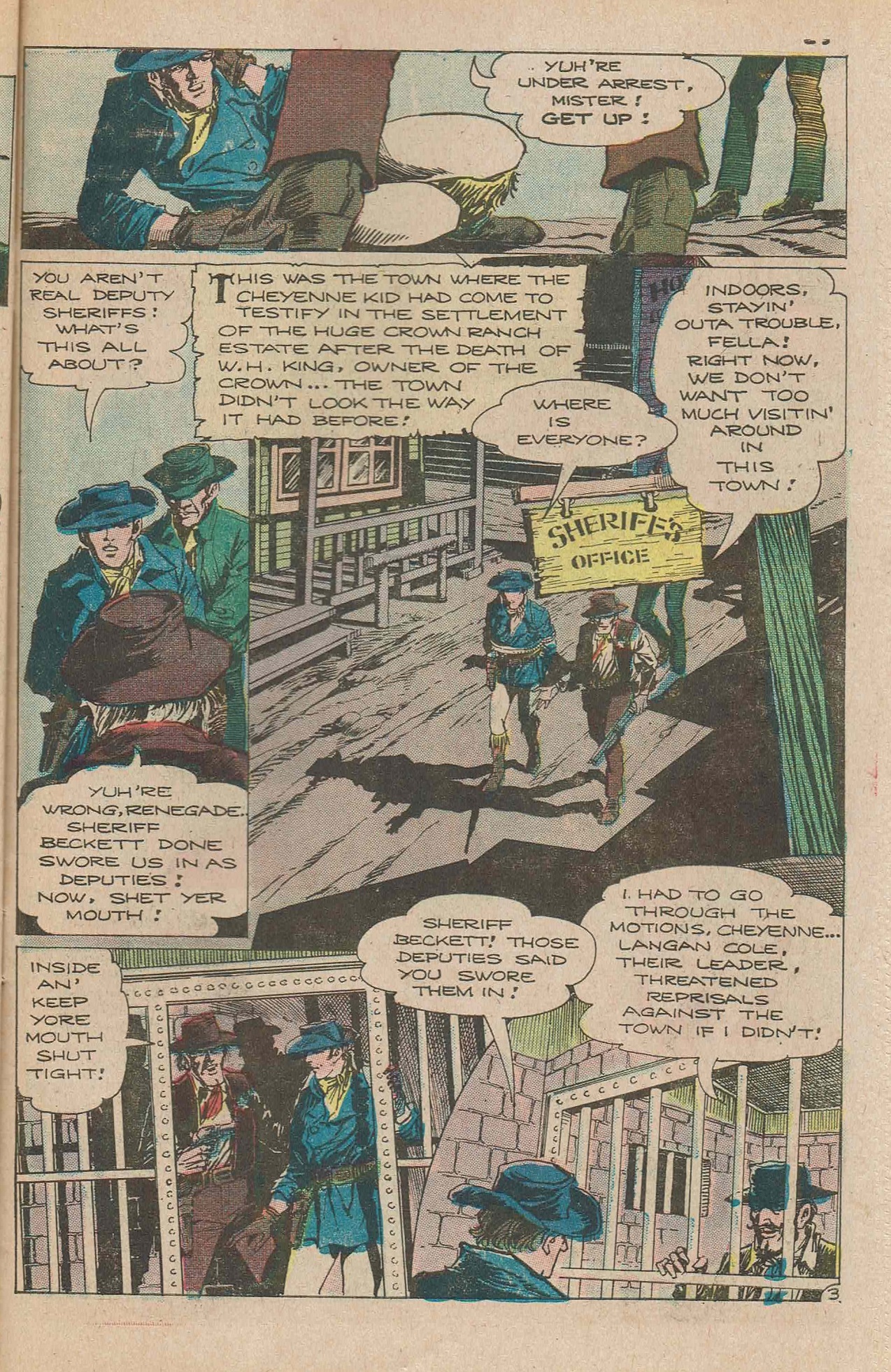 Read online Cheyenne Kid comic -  Issue #83 - 27