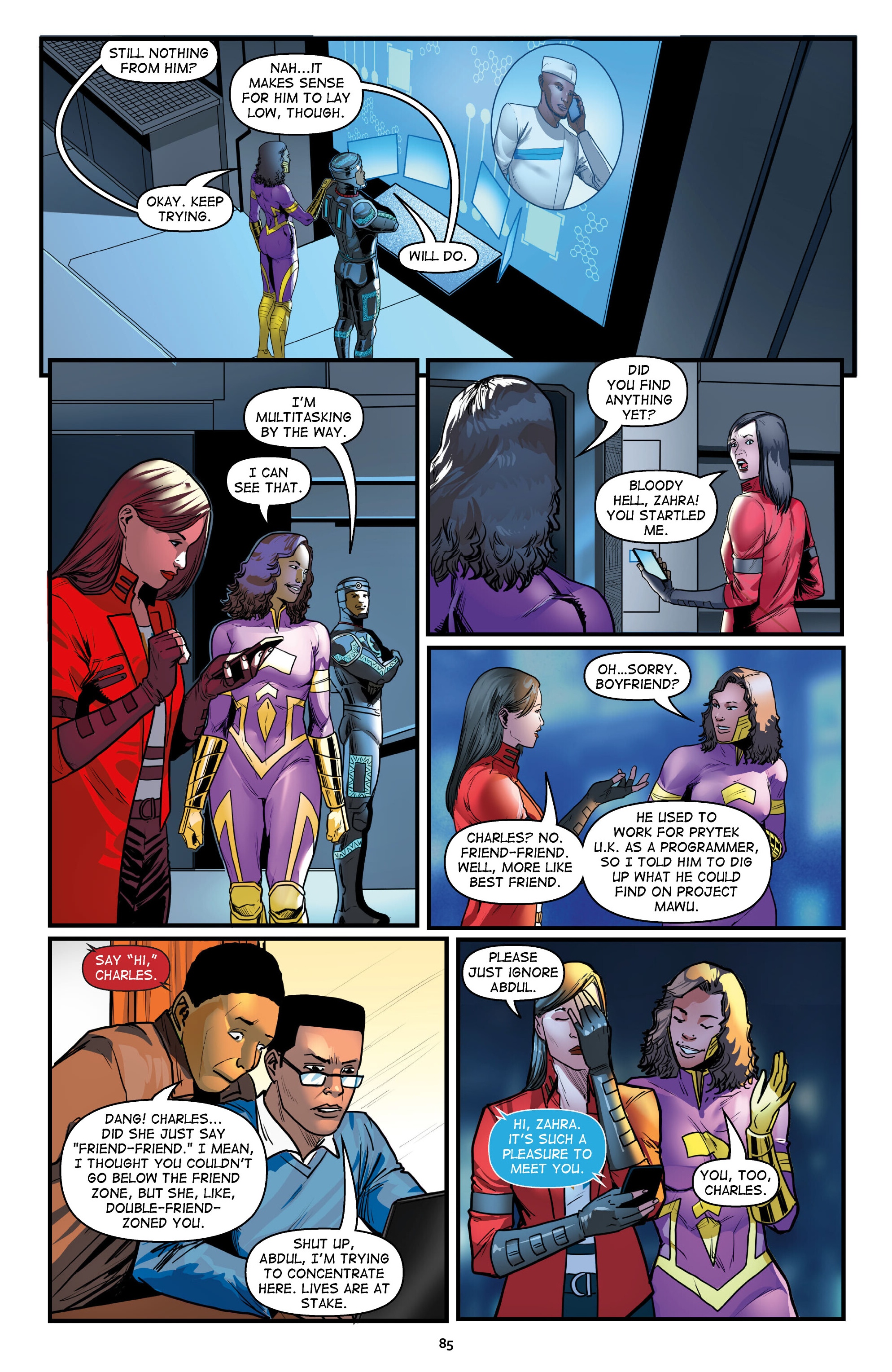 Read online The Oloris: Heroes Will Unite comic -  Issue # TPB (Part 1) - 85