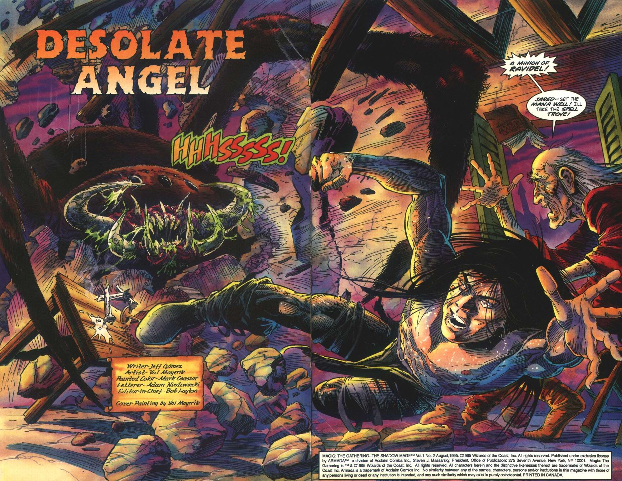 Read online Magic the Gathering--The Shadow Mage comic -  Issue #2 - 4