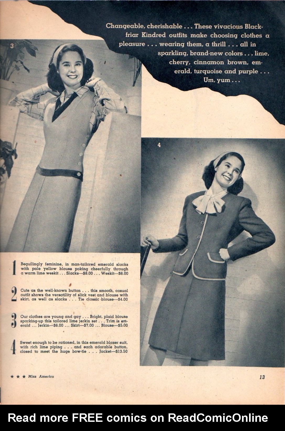 Read online Miss America Magazine comic -  Issue #5 - 13