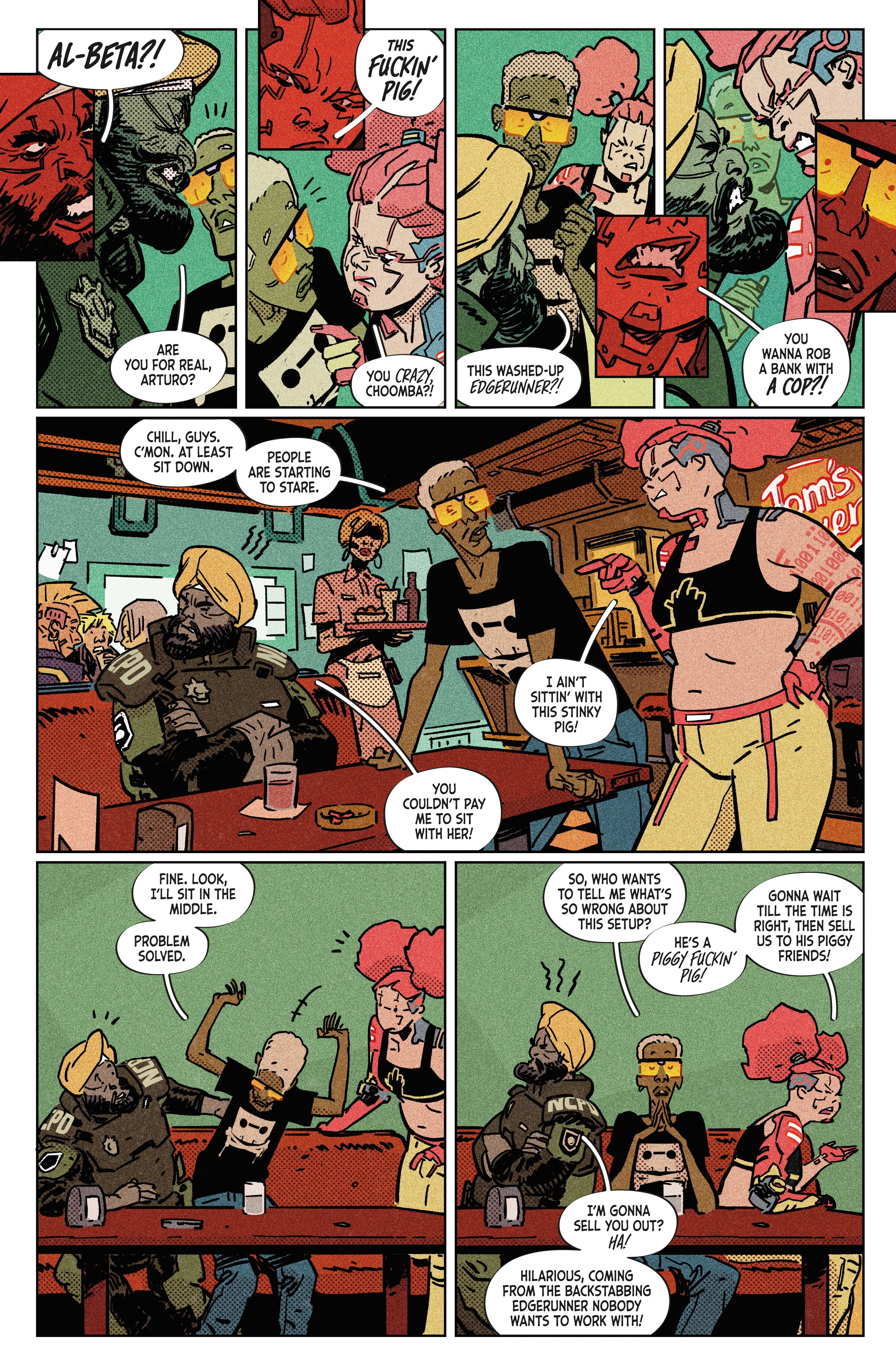 Read online Cyberpunk 2077 Library Edition comic -  Issue # TPB (Part 3) - 31