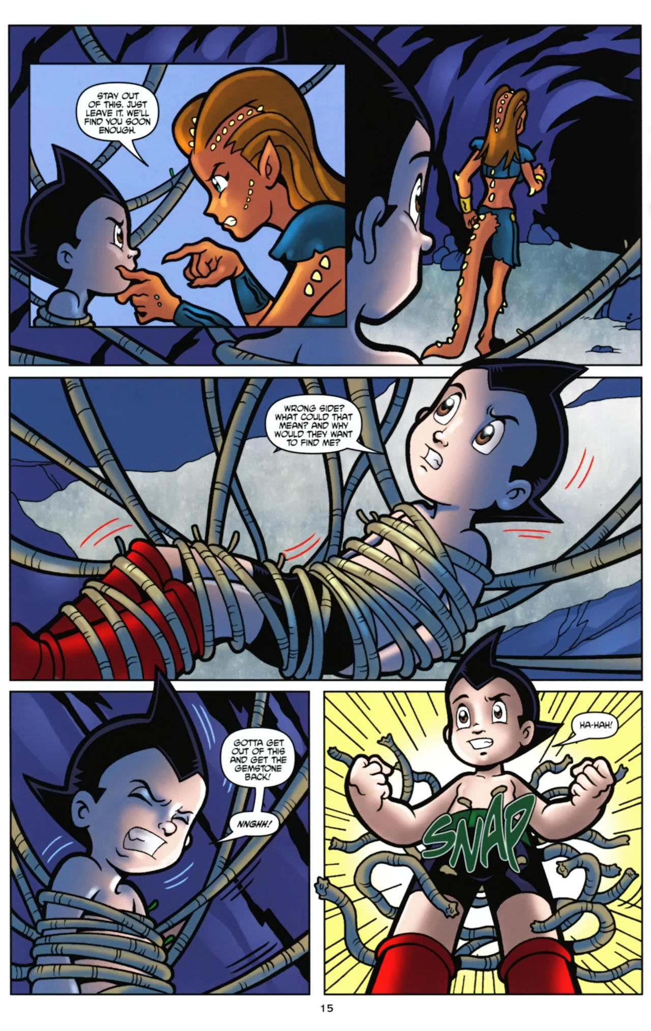 Read online Astro Boy: The Movie: Official Movie Prequel comic -  Issue #3 - 17