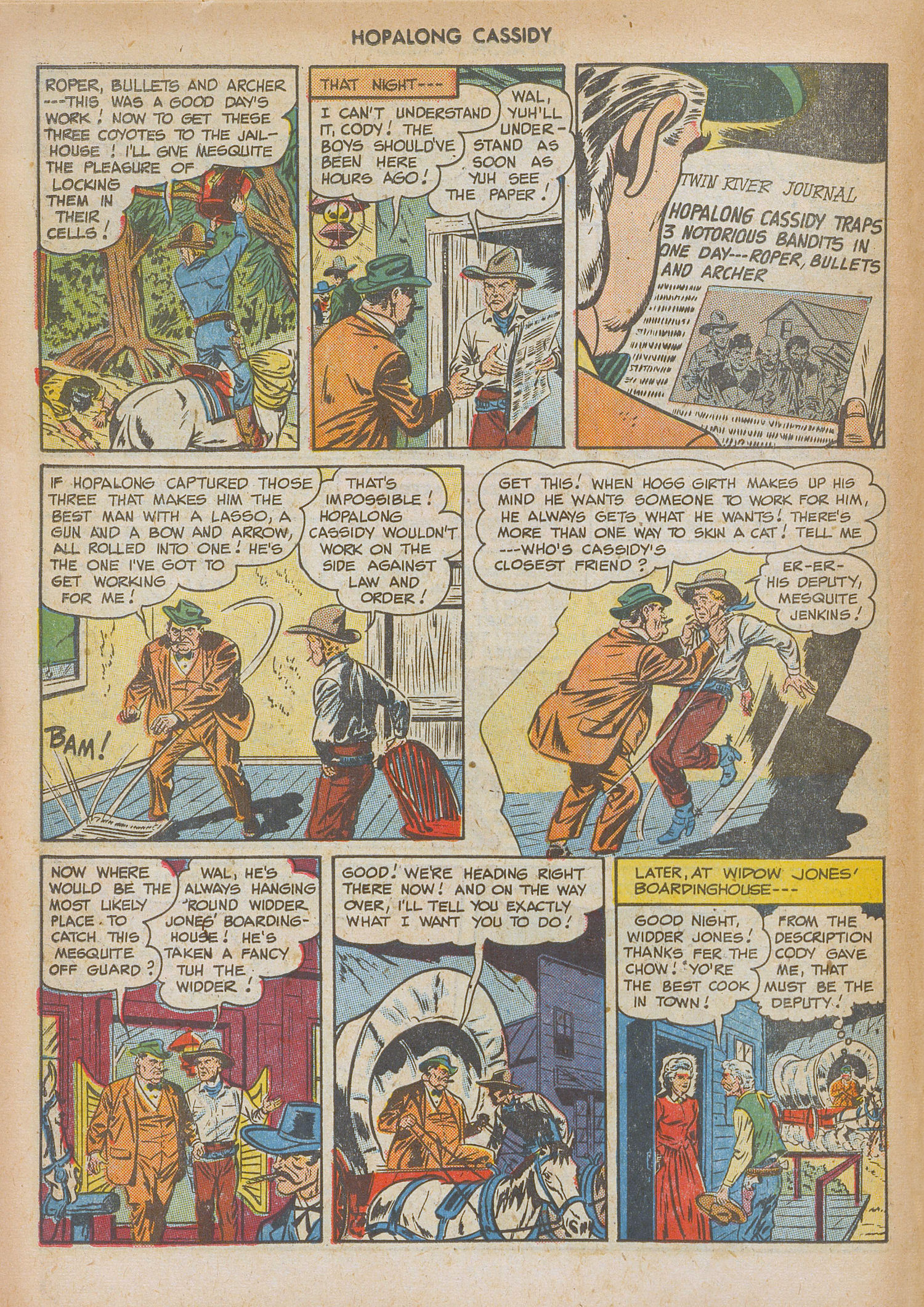 Read online Hopalong Cassidy comic -  Issue #32 - 14