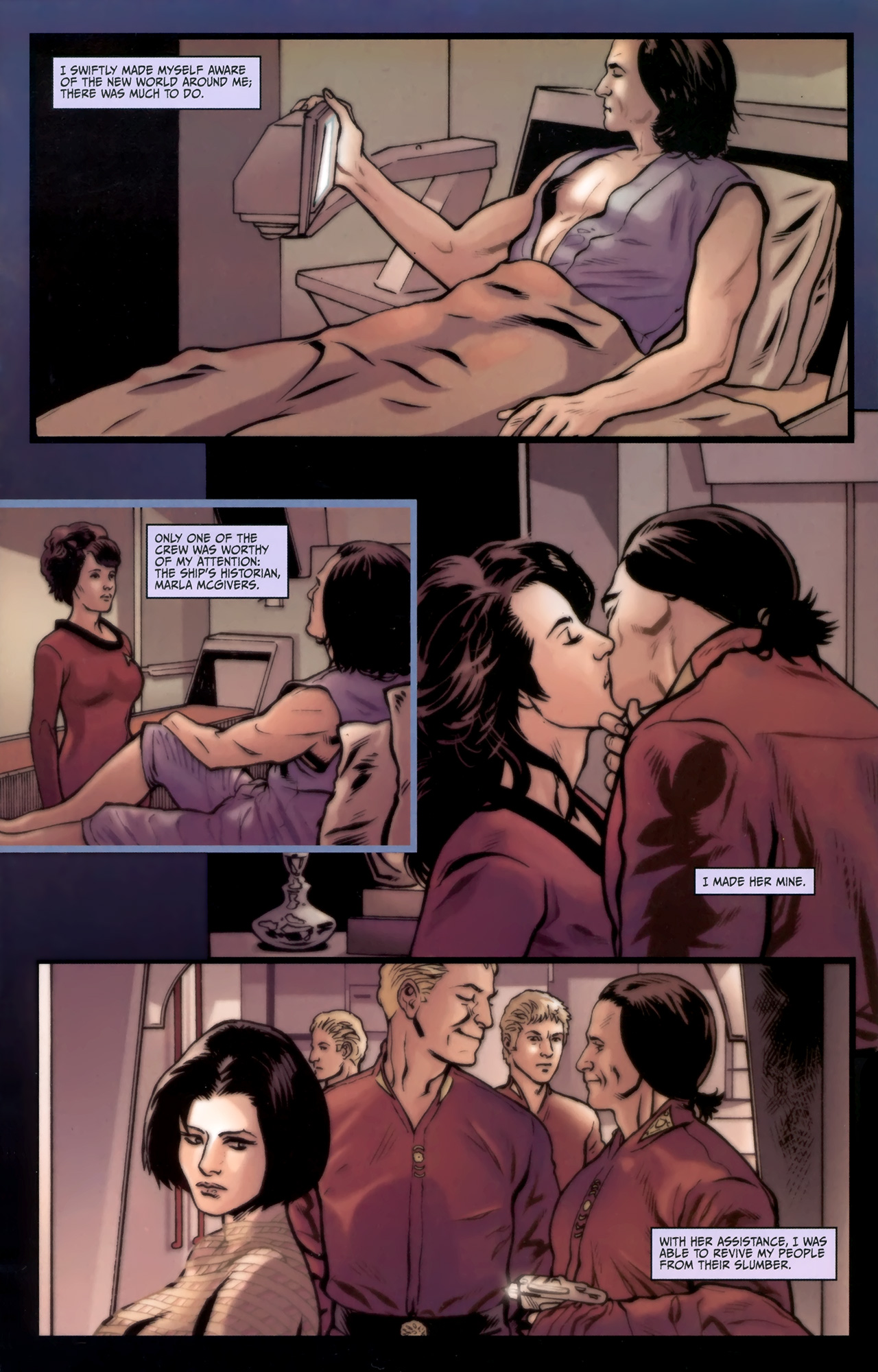 Read online Star Trek: Khan Ruling in Hell comic -  Issue #1 - 14