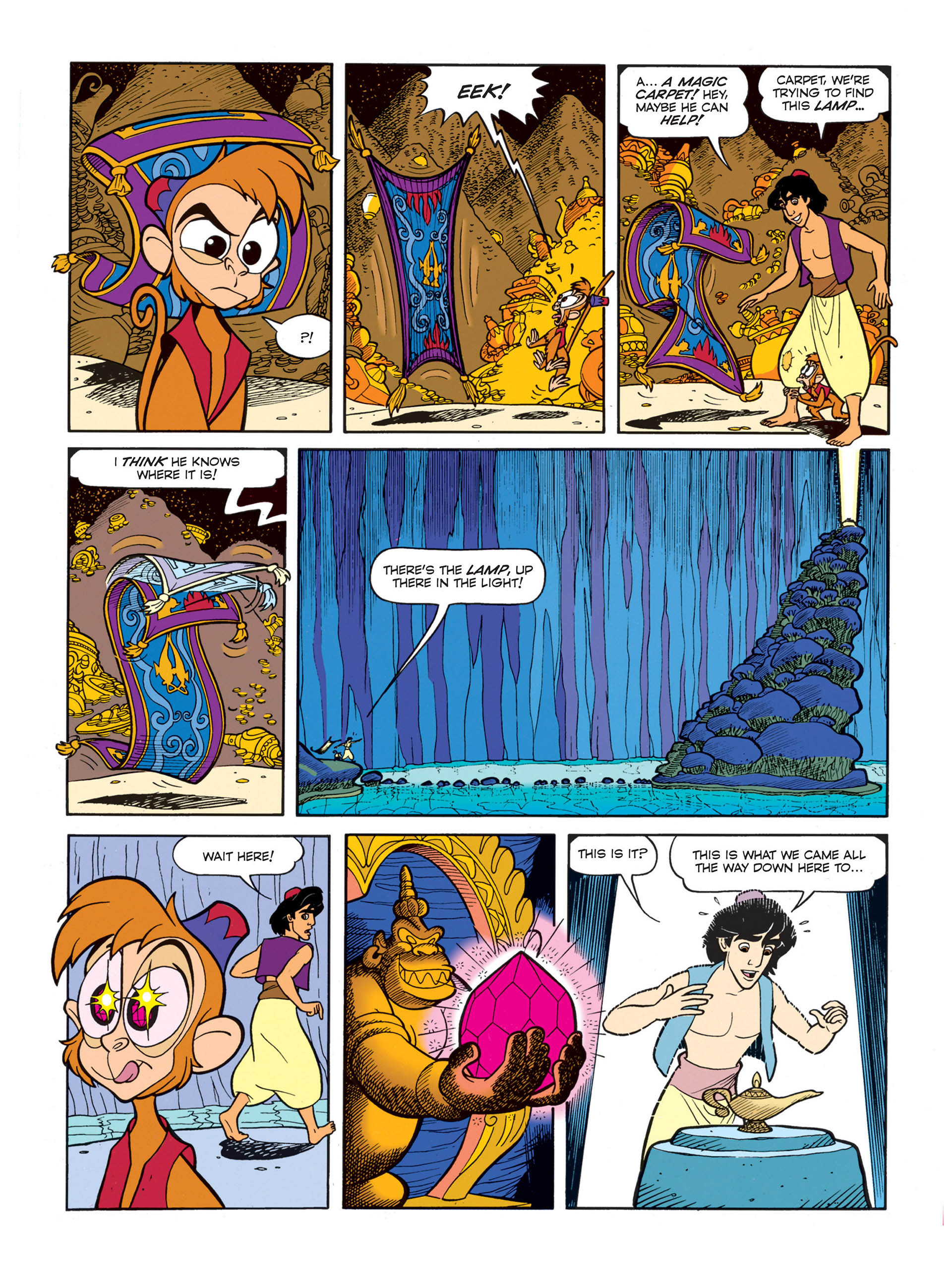 Read online Disney's Aladdin - The Official Movie Adaptation comic -  Issue # Full - 16