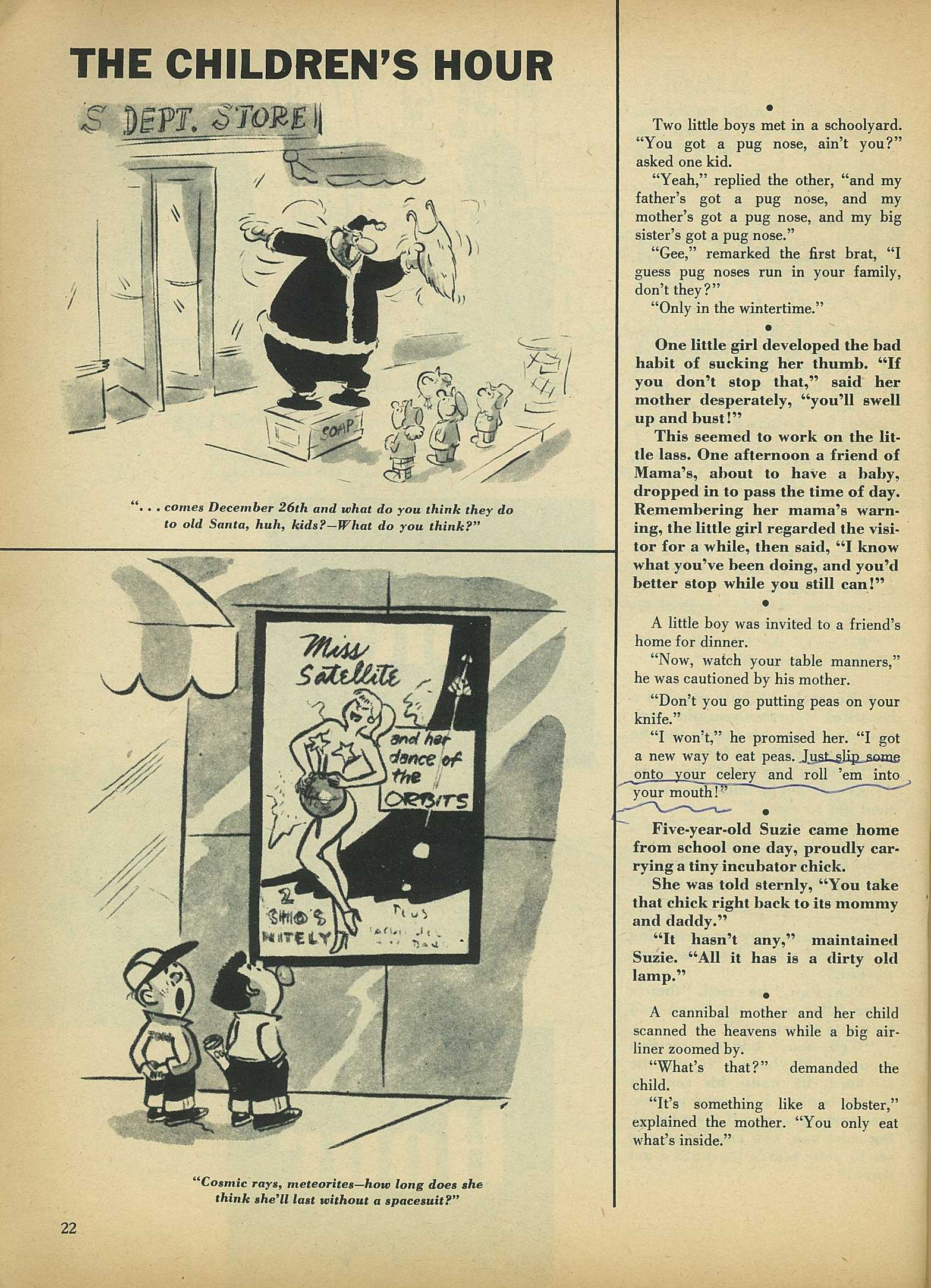 Read online Cartoons and Gags comic -  Issue #5 - 22