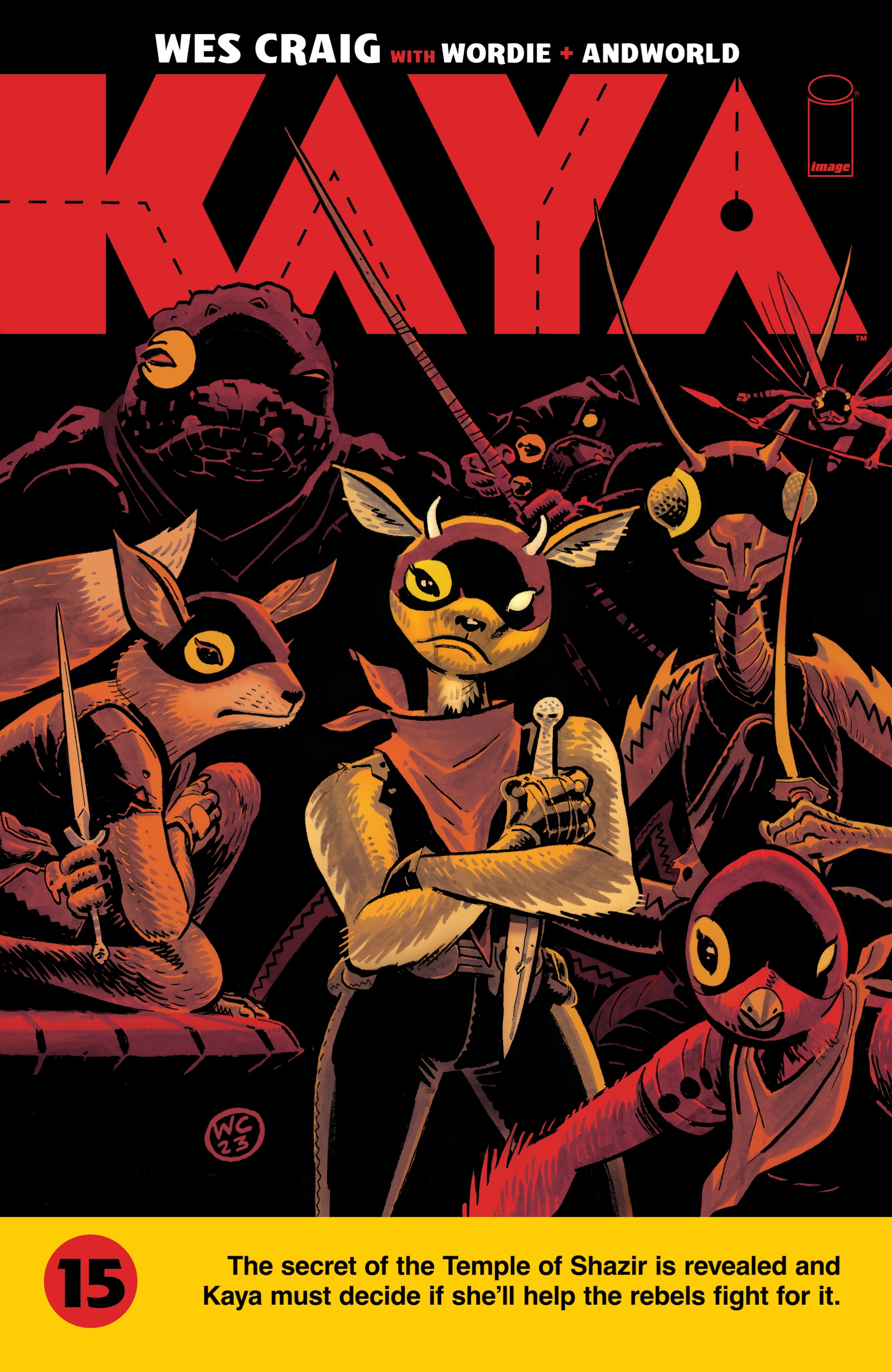 Read online Kaya comic -  Issue #15 - 1