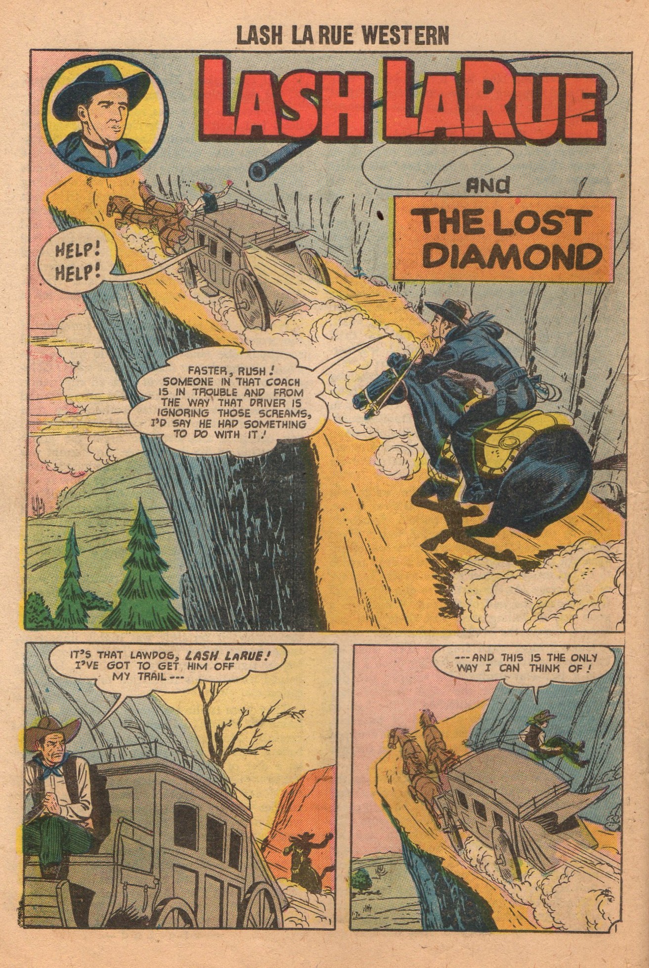 Read online Lash Larue Western (1949) comic -  Issue #65 - 20