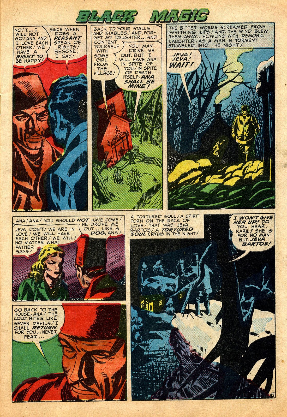 Read online Black Magic (1950) comic -  Issue #16 - 11