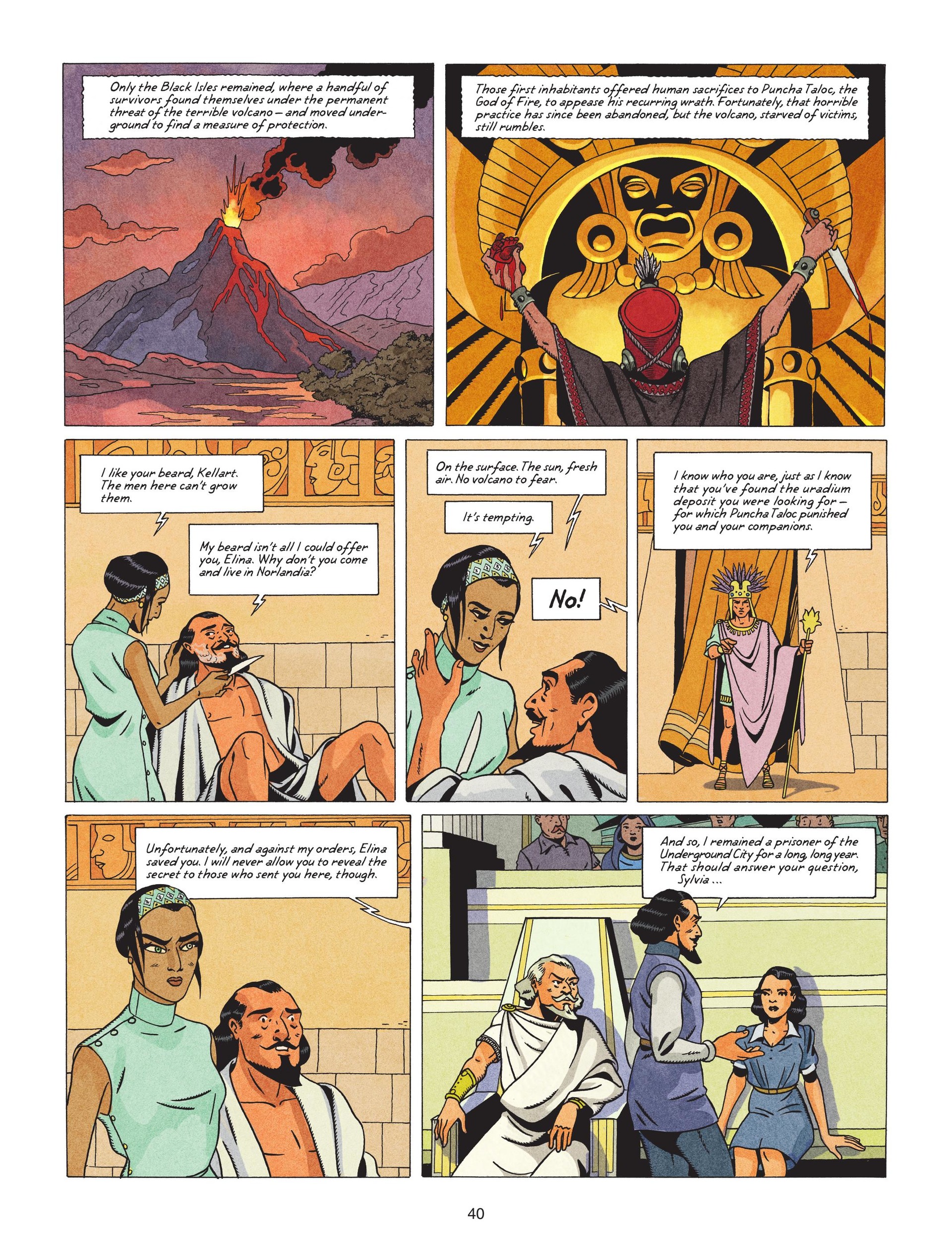 Read online Before Blake & Mortimer comic -  Issue #2 - 41