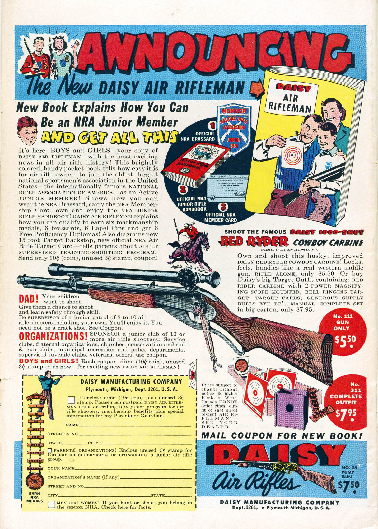 Read online Tom Mix Western (1948) comic -  Issue #42 - 52