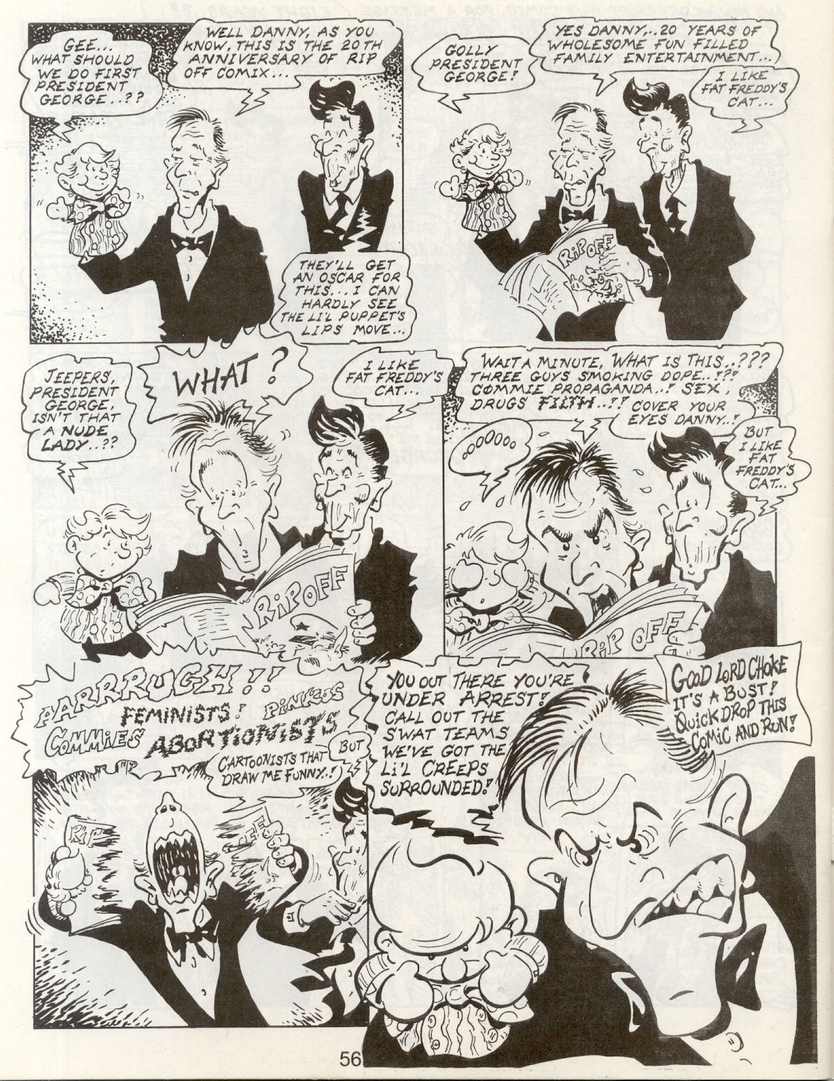 Read online Rip Off Comix comic -  Issue #21 - 58