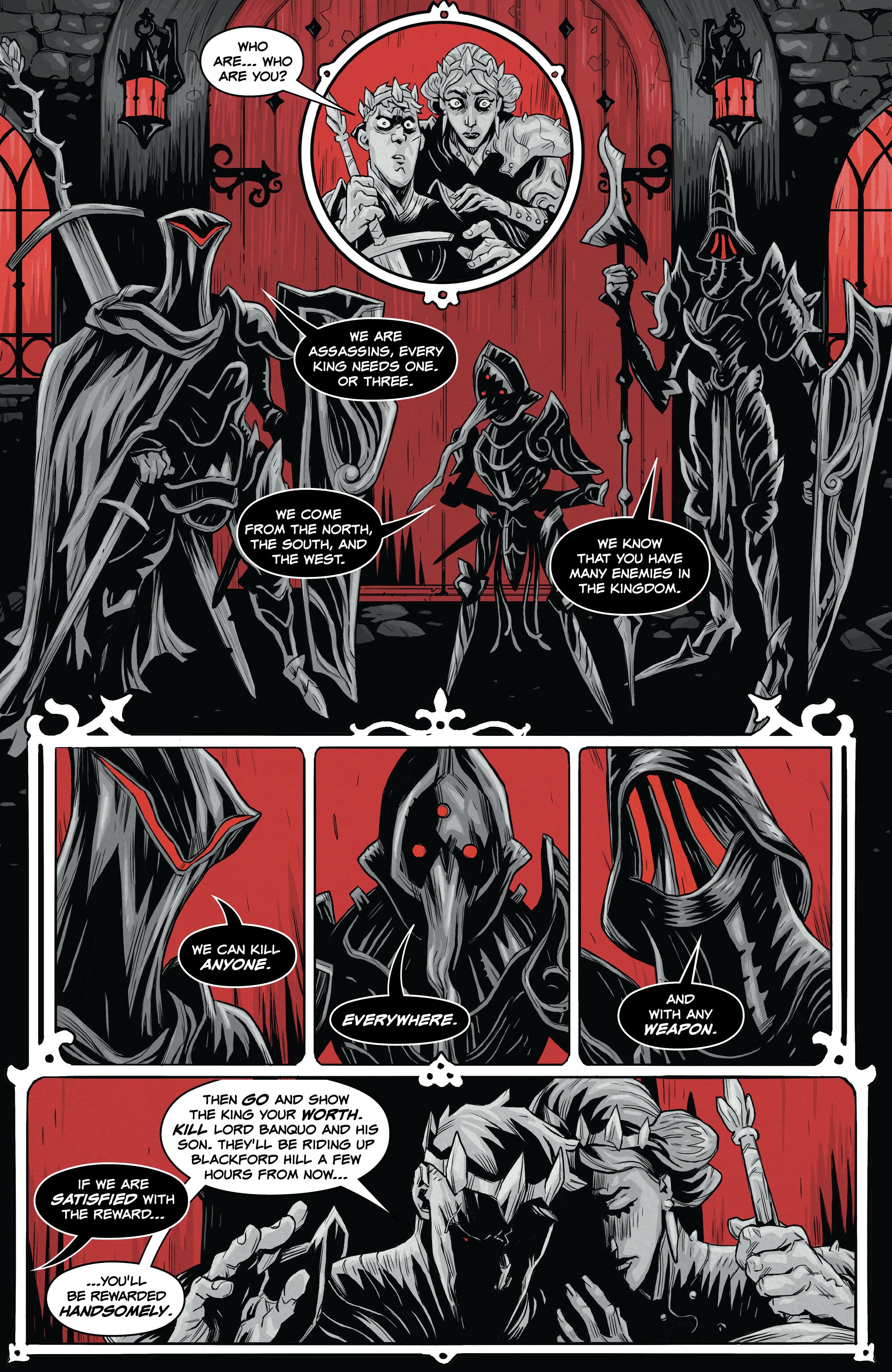 Read online Macbeth: A Tale of Horror comic -  Issue # TPB - 48