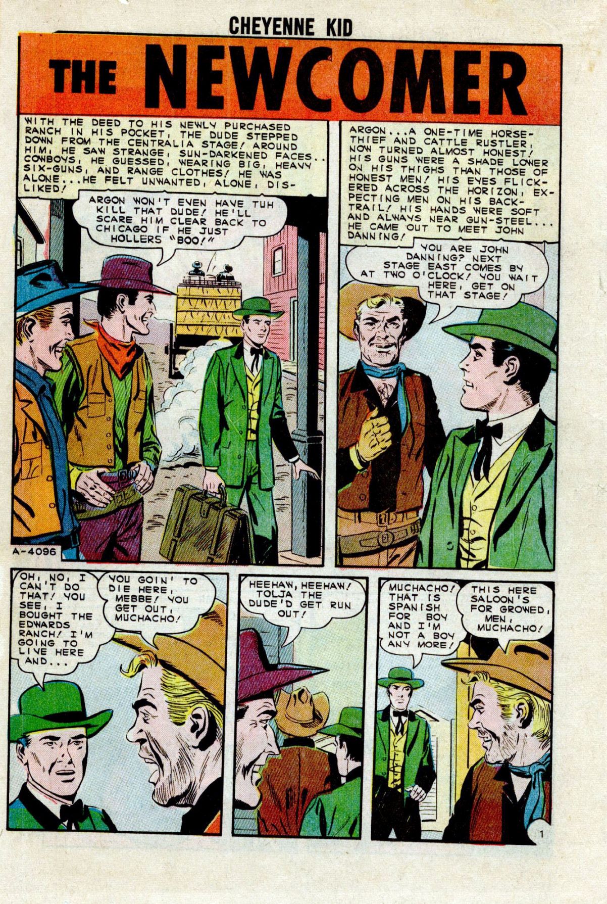 Read online Cheyenne Kid comic -  Issue #48 - 18