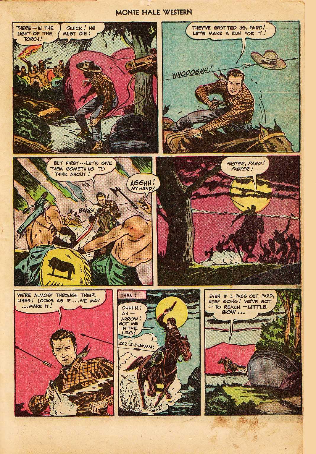 Read online Monte Hale Western comic -  Issue #38 - 6