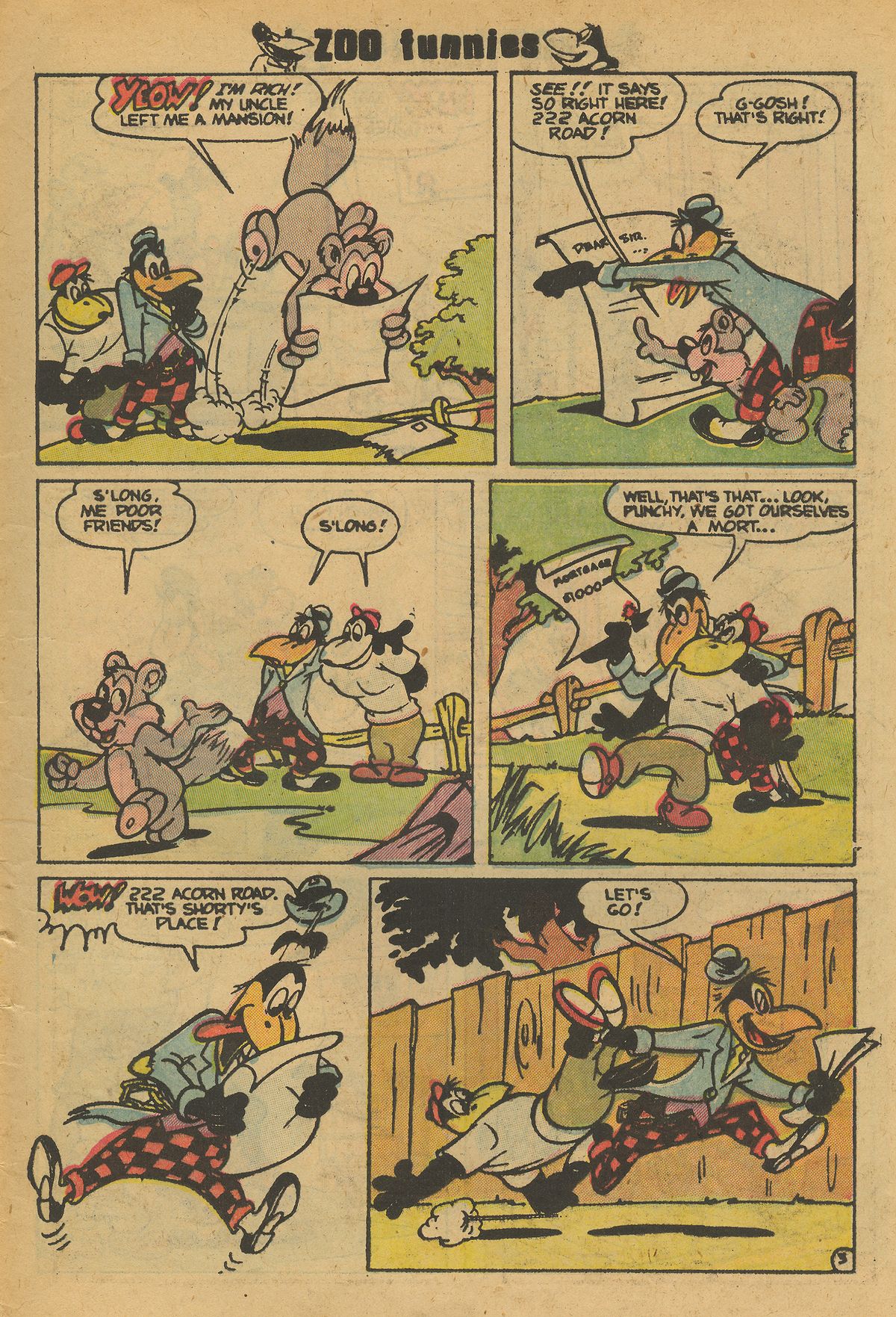 Read online Zoo Funnies comic -  Issue #3 - 5