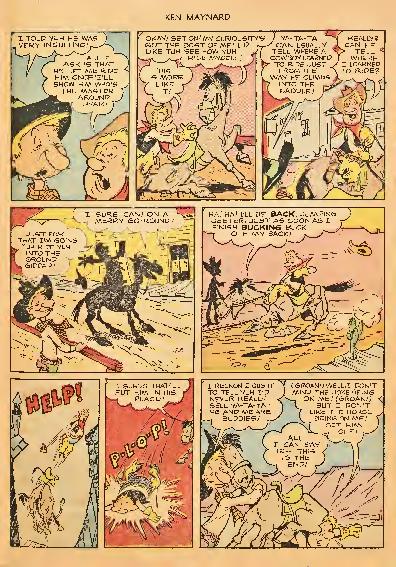 Read online Ken Maynard Western comic -  Issue #1 - 25