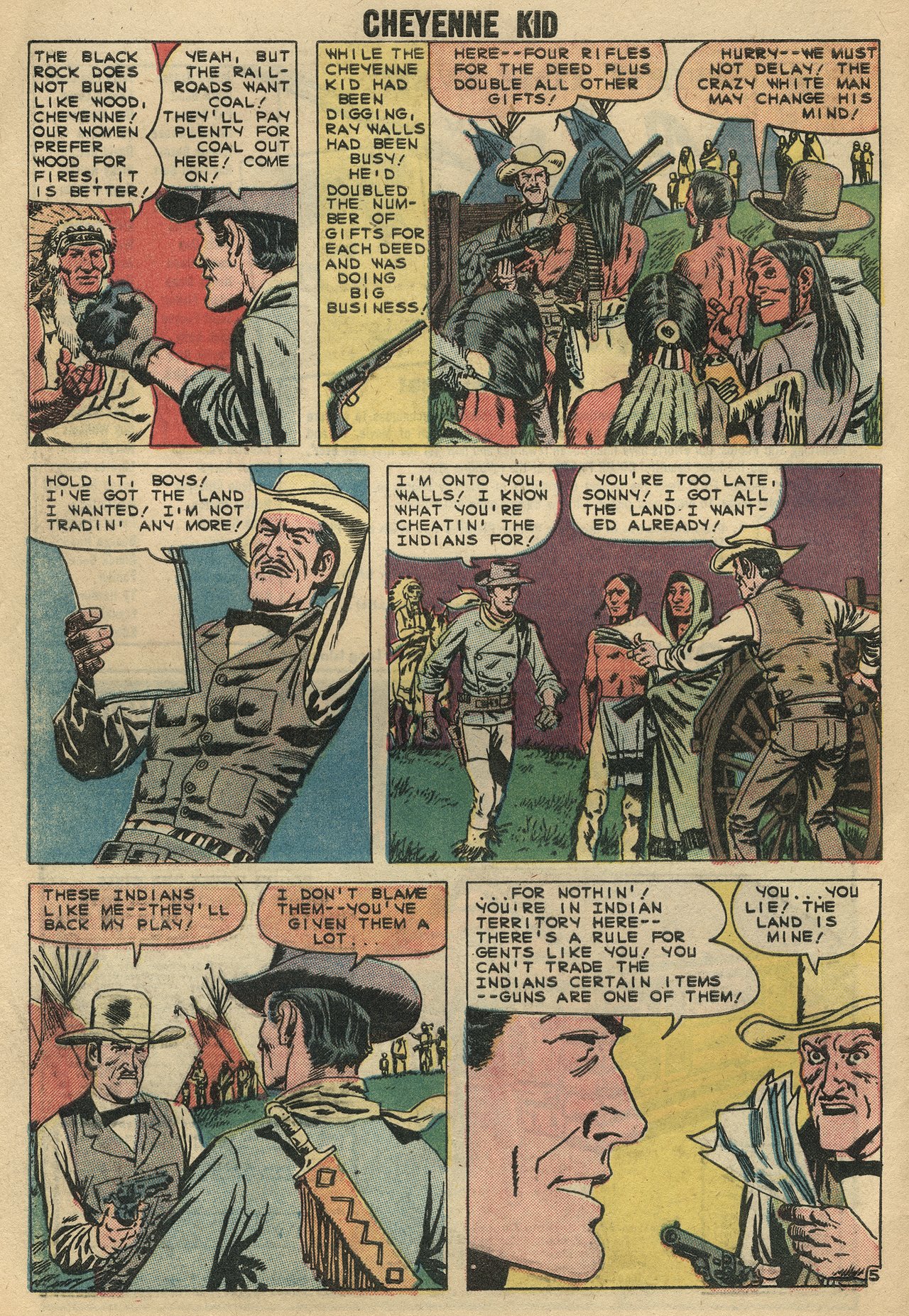 Read online Cheyenne Kid comic -  Issue #19 - 32