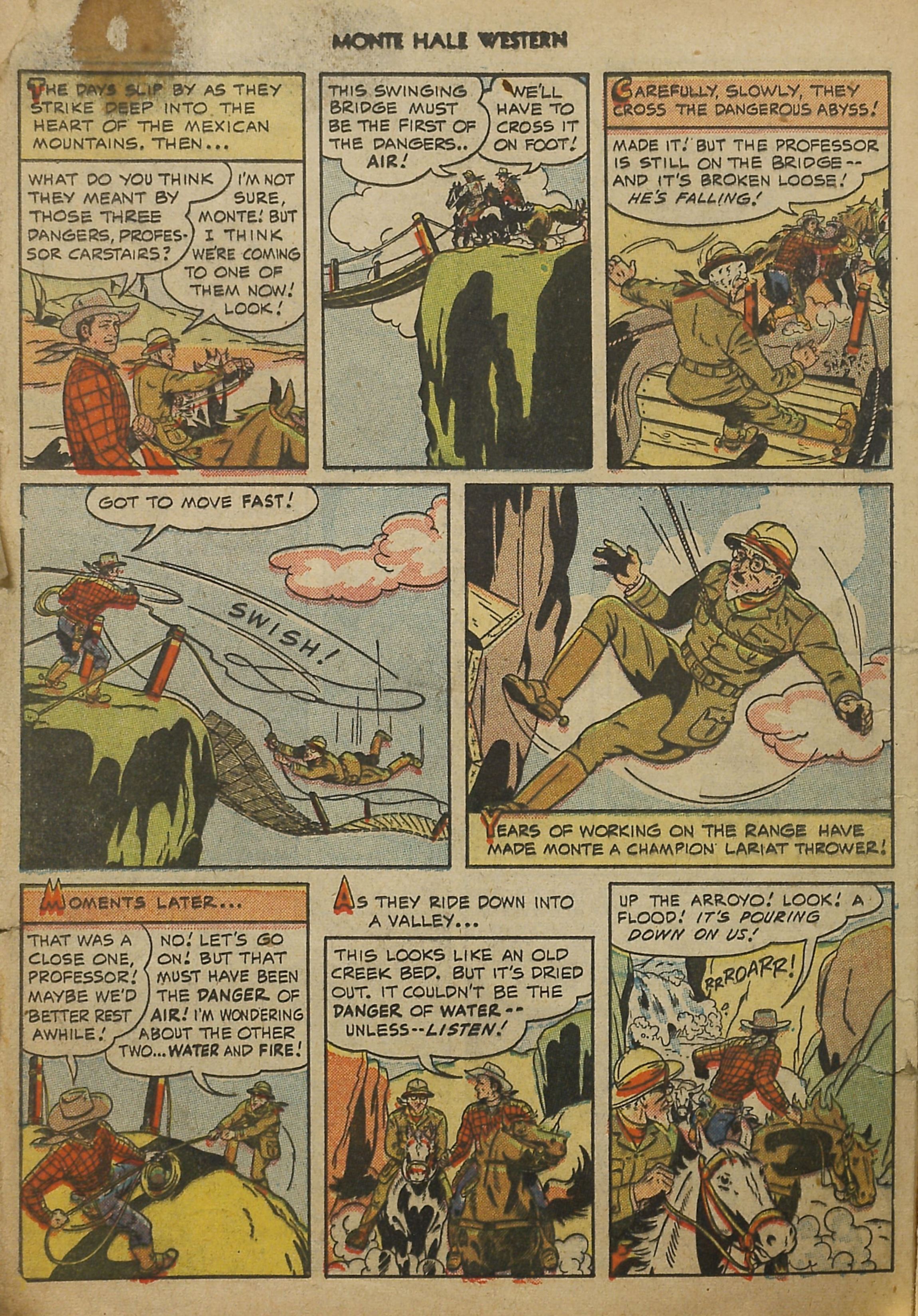 Read online Monte Hale Western comic -  Issue #45 - 21