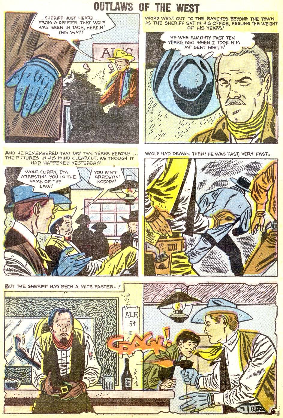 Read online Outlaws of the West comic -  Issue #15 - 22